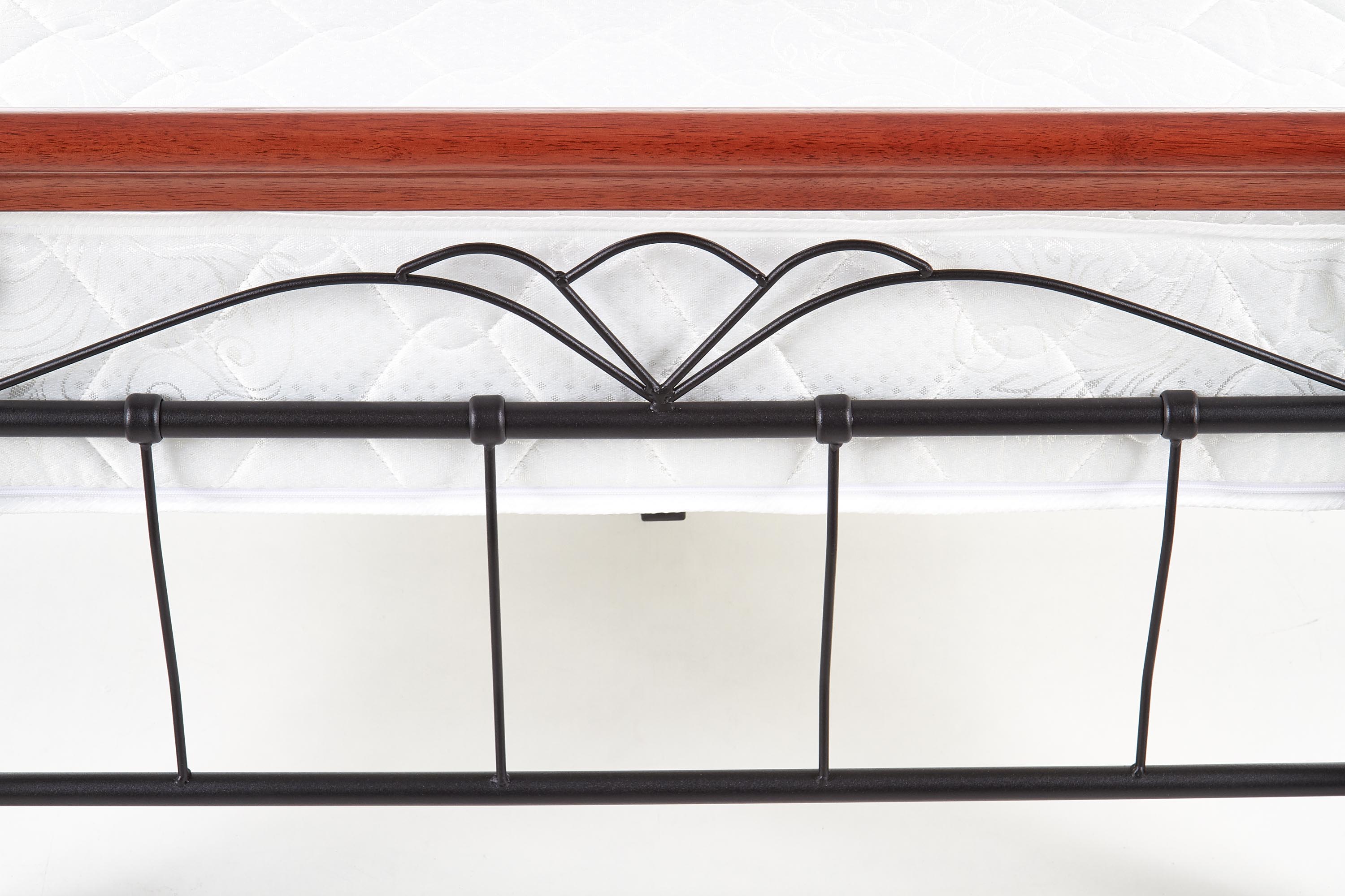 VERONICA postel 90 cm čerešňa ant./čierna