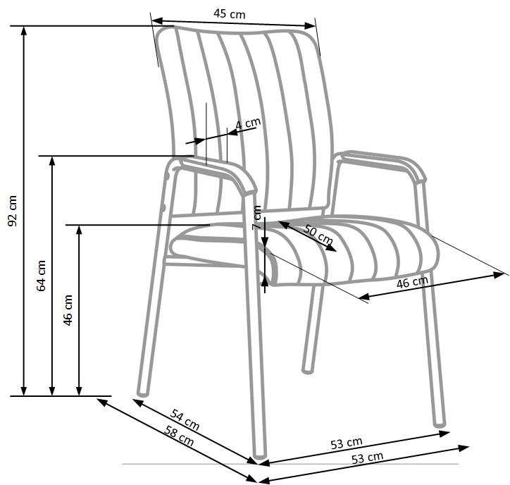 VIGOR kancelárska stolička