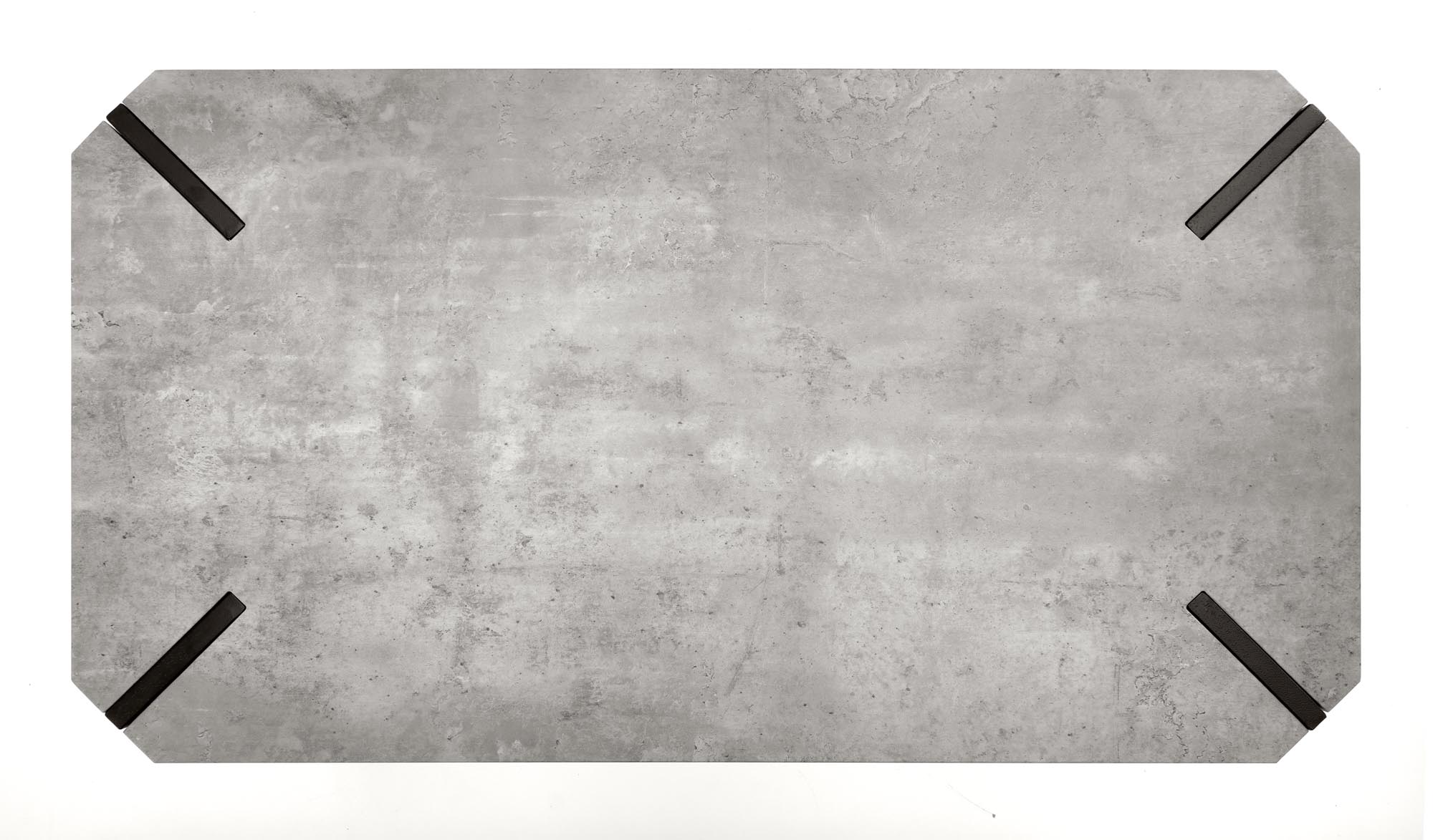 EMILY konferenčný stolík beton / čierny