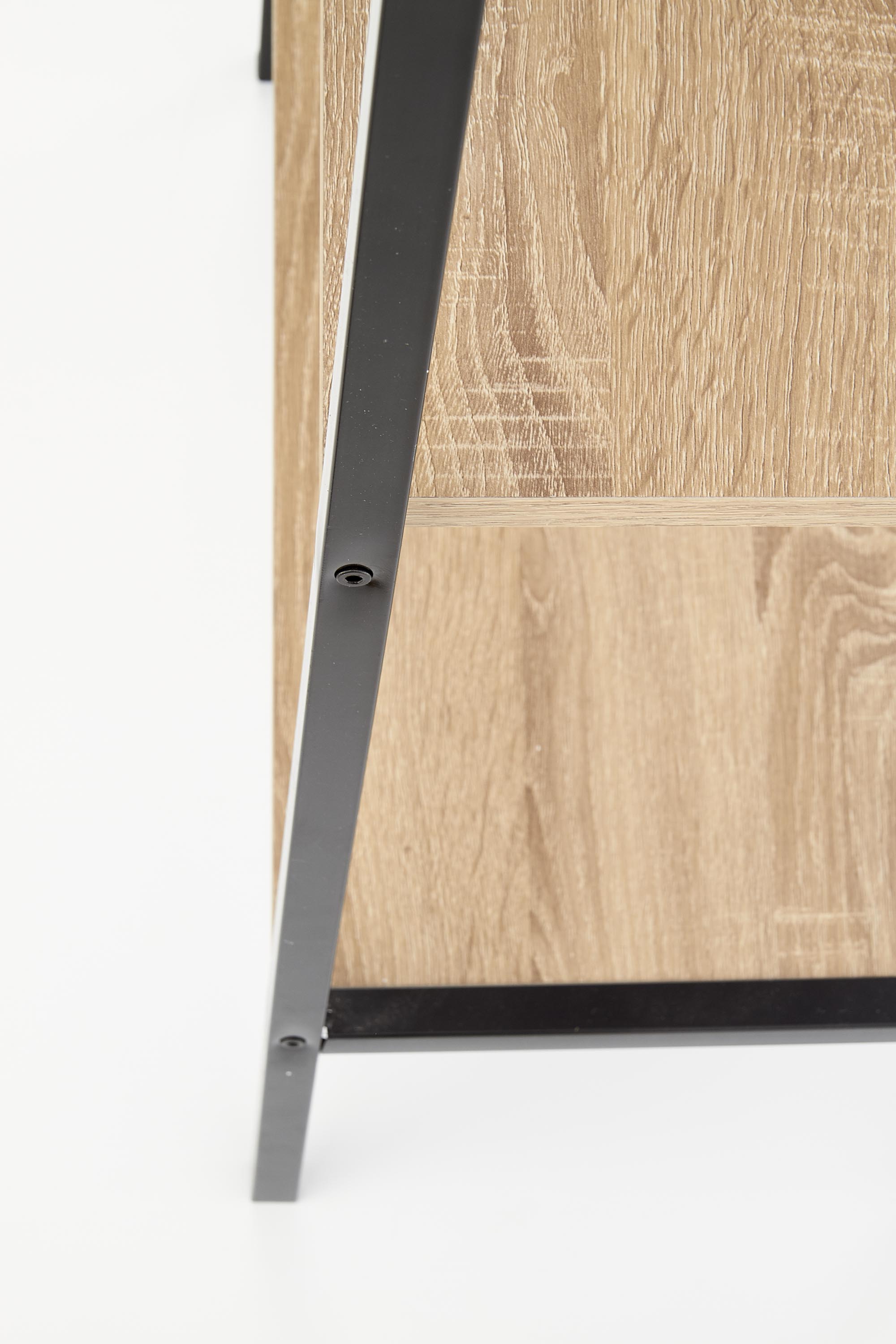 NARVIK REG2 čierny / dub sonoma