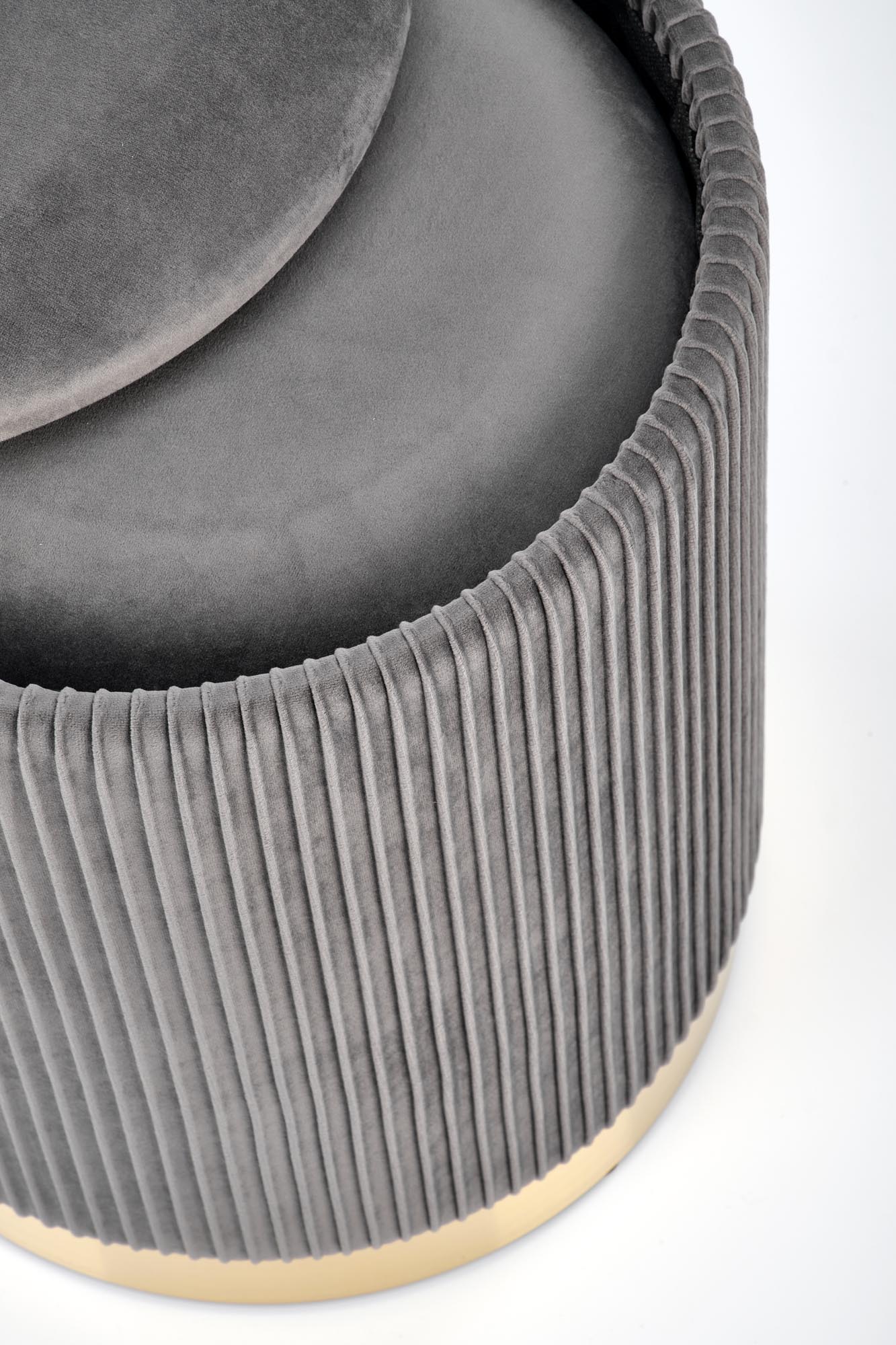 MONTY zostava dvoch taburetiek, šedá