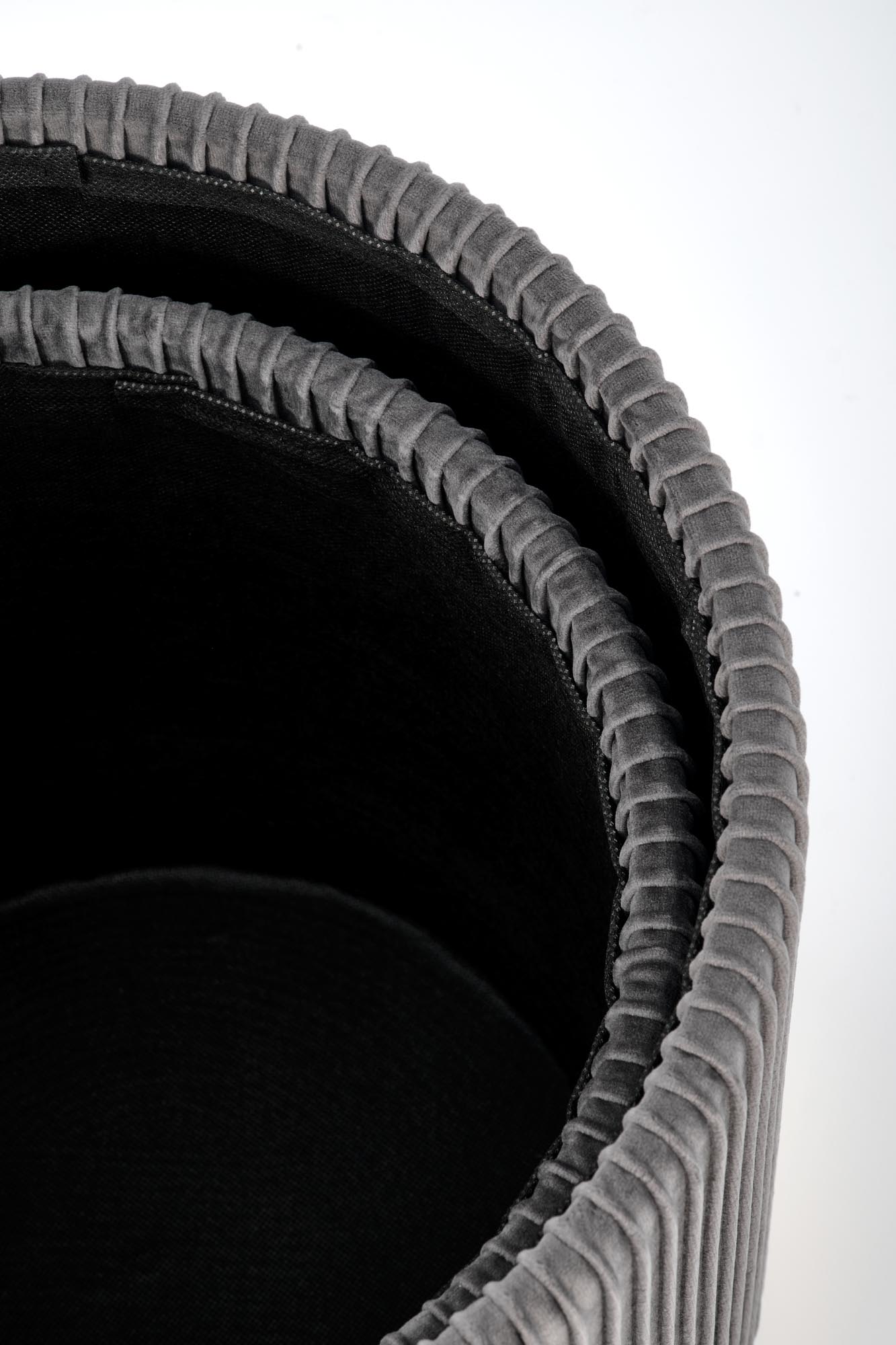 MONTY zostava dvoch taburetiek, šedá