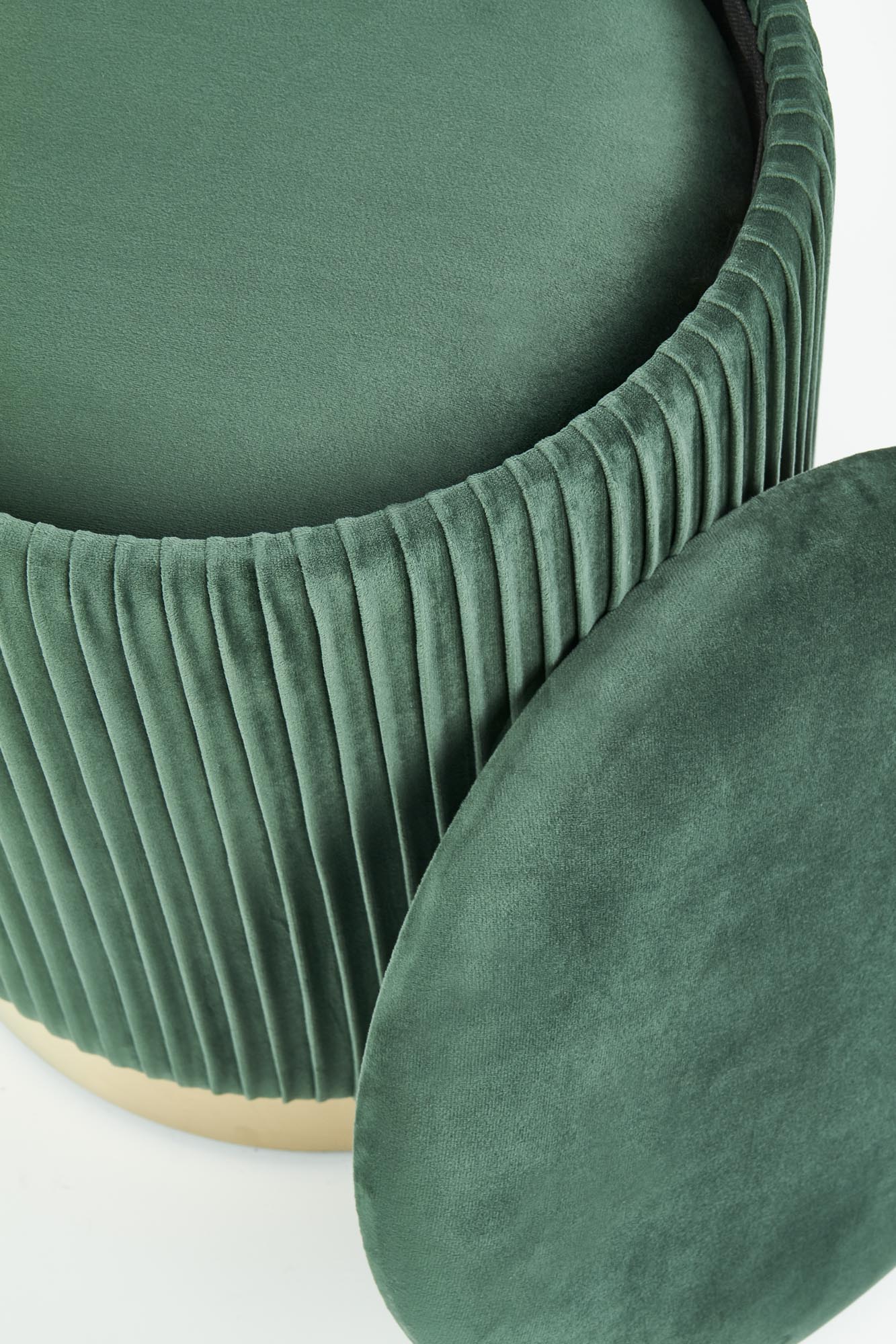 MONTY zostava dvoch taburetiek, tmavo zelená