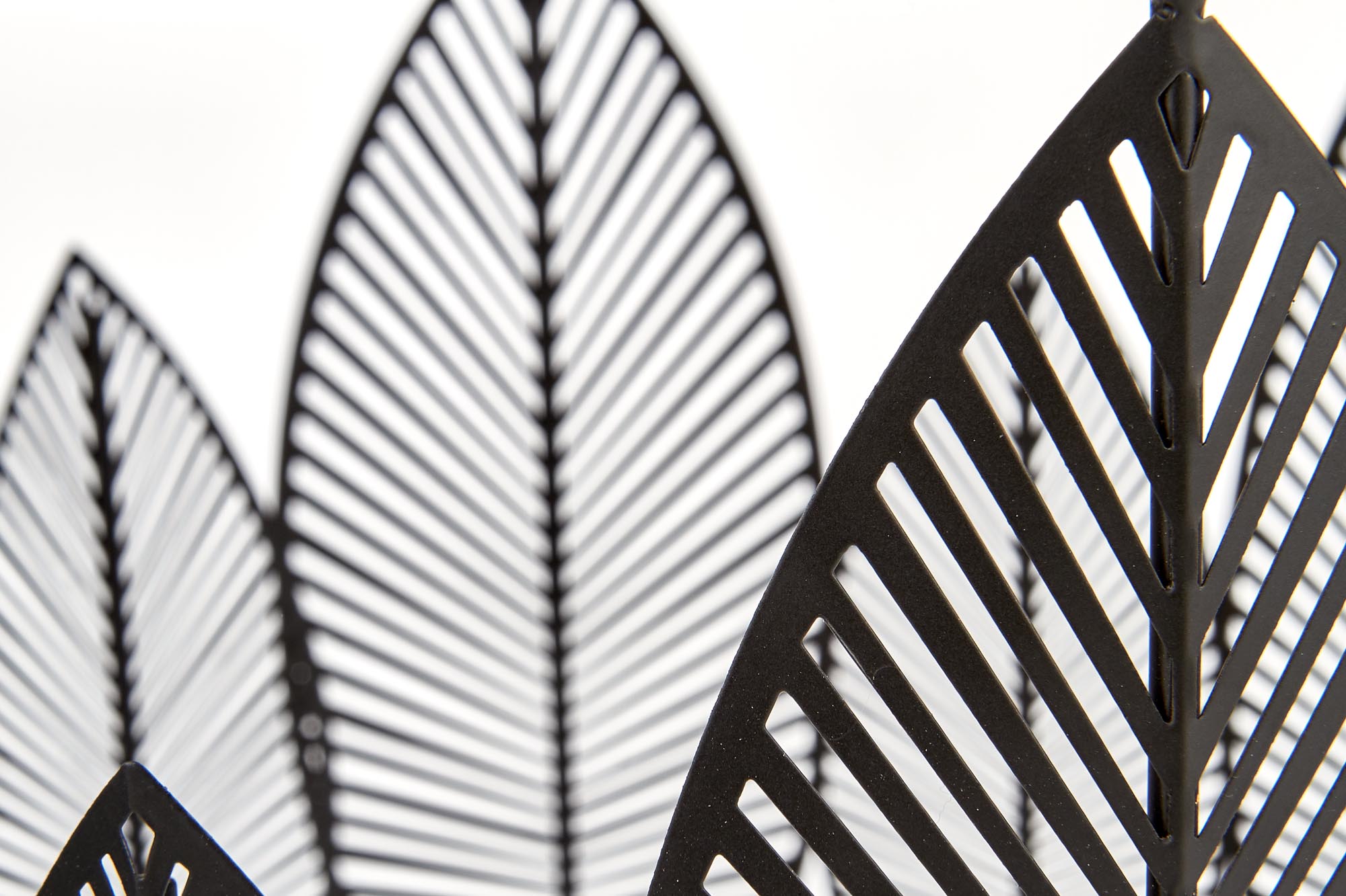 FOLLA zostava dvoch konferenčných stolíkov čierna / prírodná