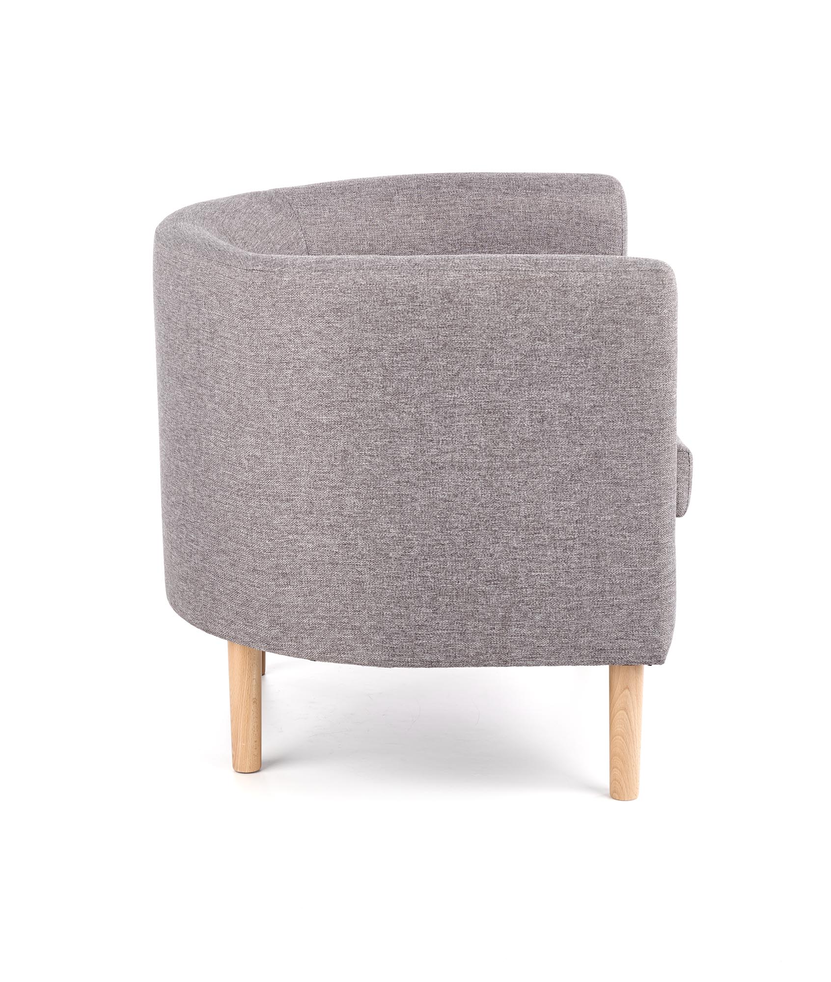 CLUBBY relaxačné kreslo šedá