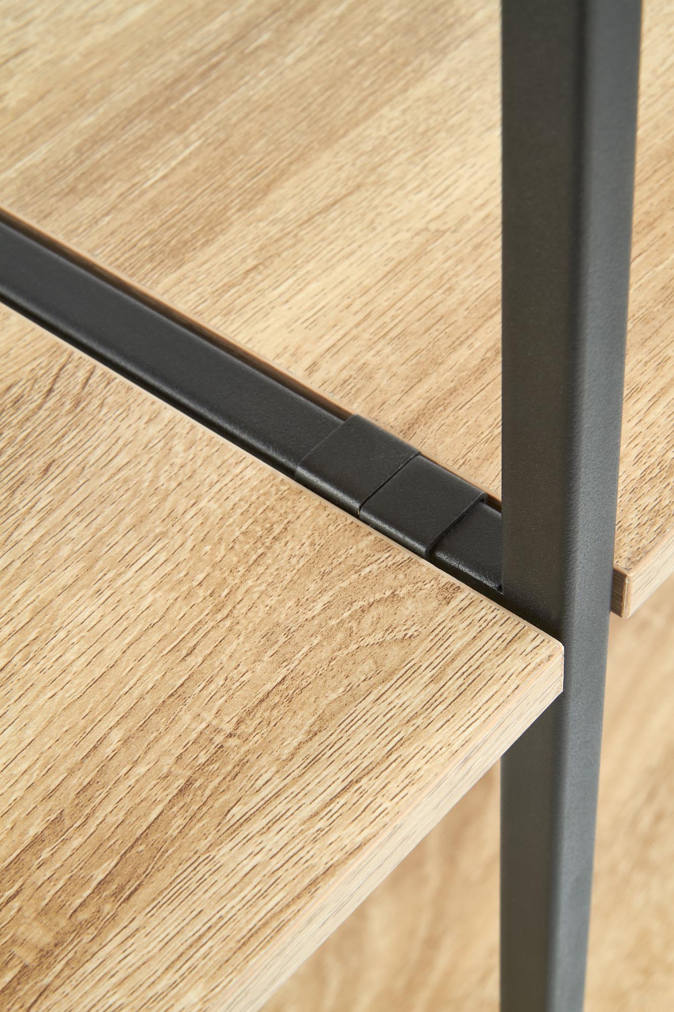 REG19 regál dub sonoma / čierna