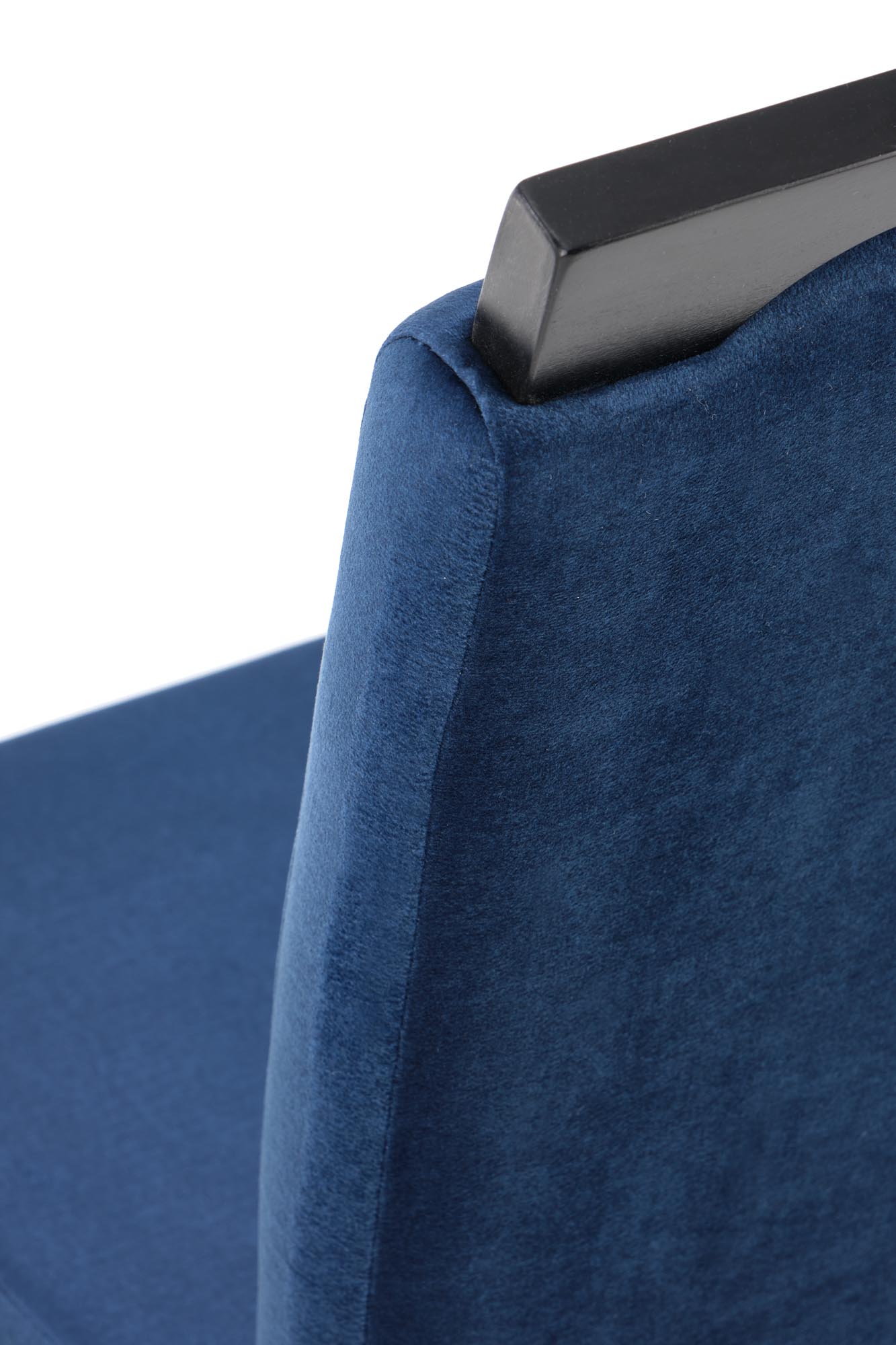 CLARION 2 stolička čierna / čal: MONOLITH 77 (granátová)