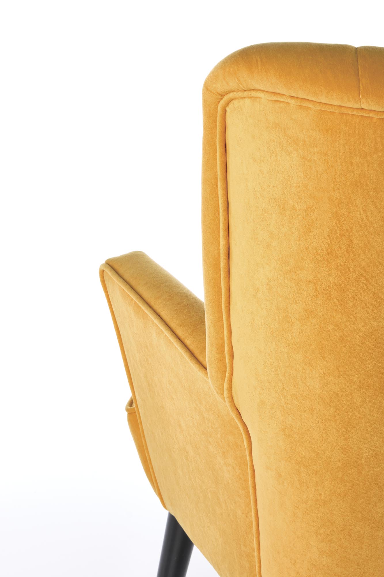 DELGADO relaxačné kreslo horčicové