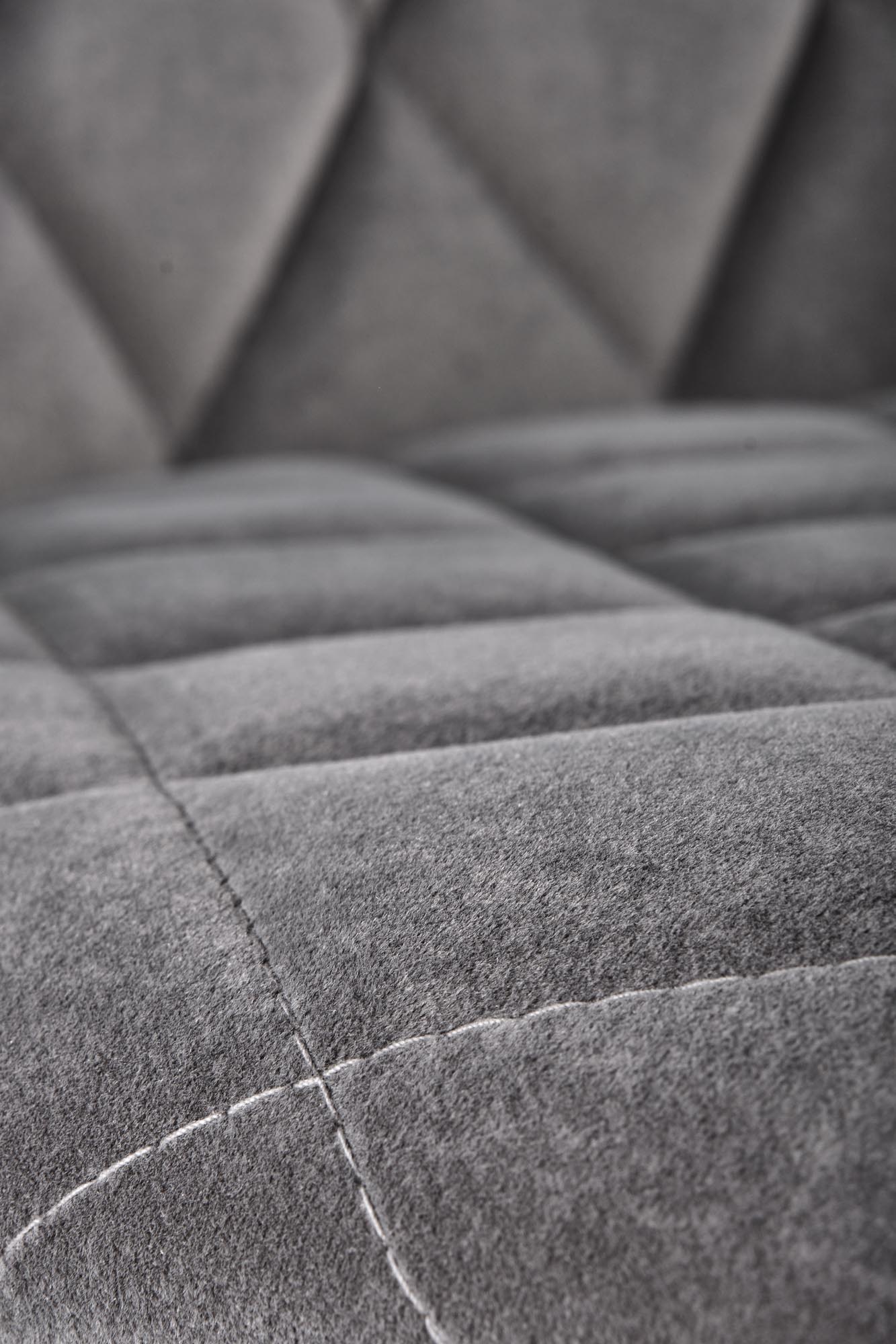 K450 stolička šedá