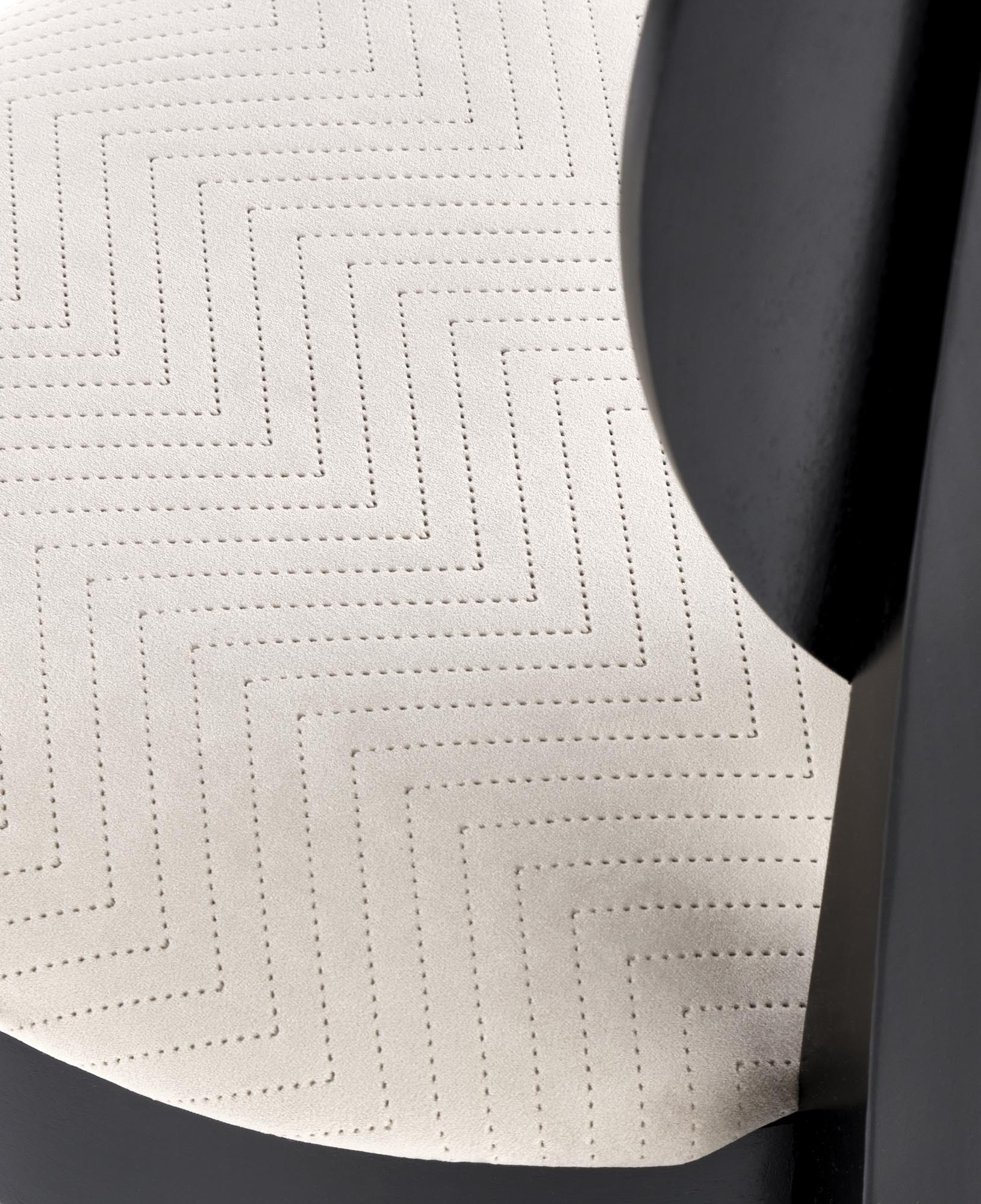 VELO stolička čierna/béžová