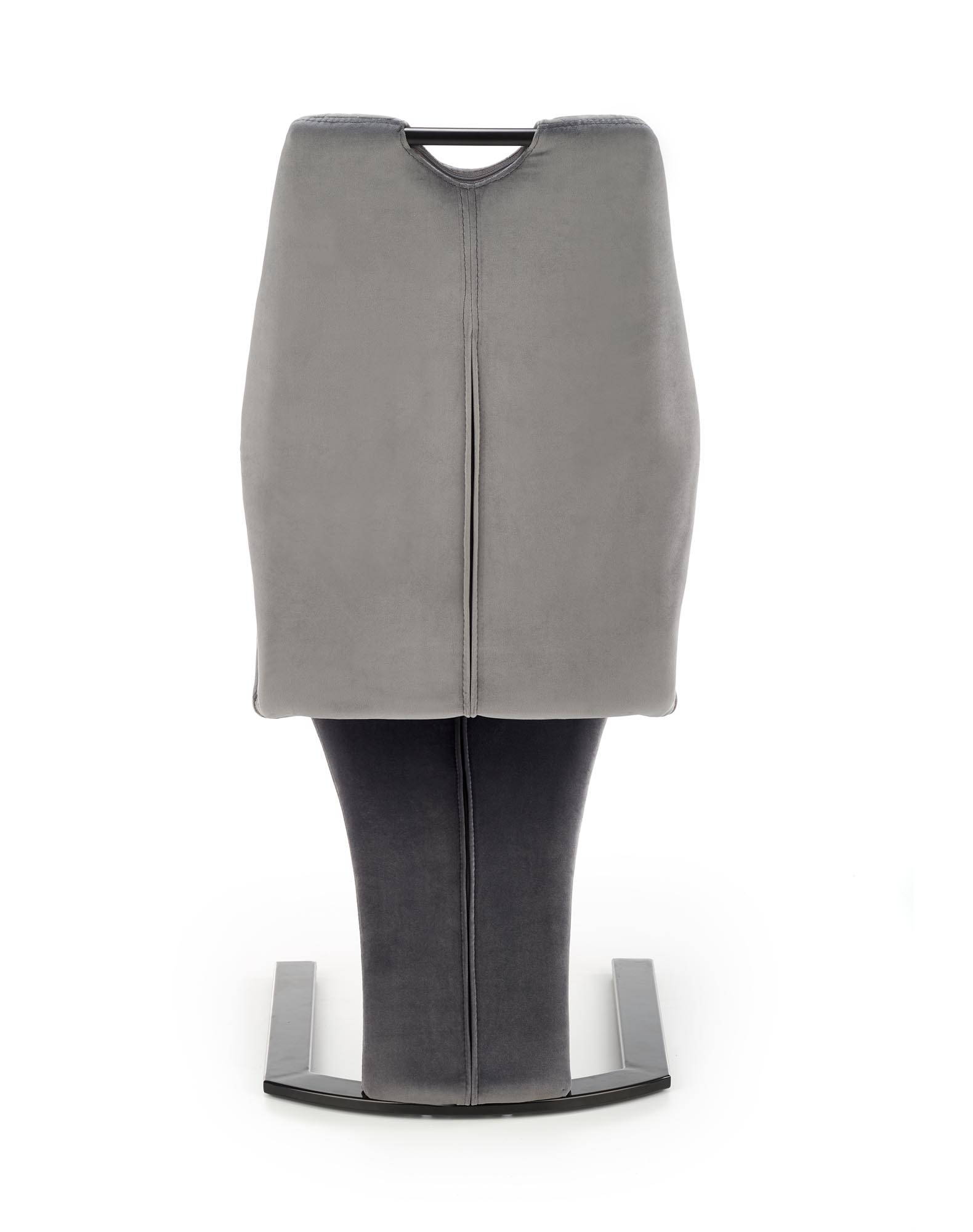 K442 stolička šedá