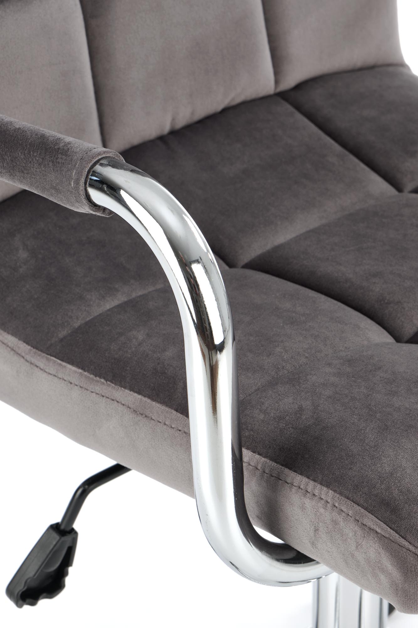 GONZO 4 detská stolička šedá velvet