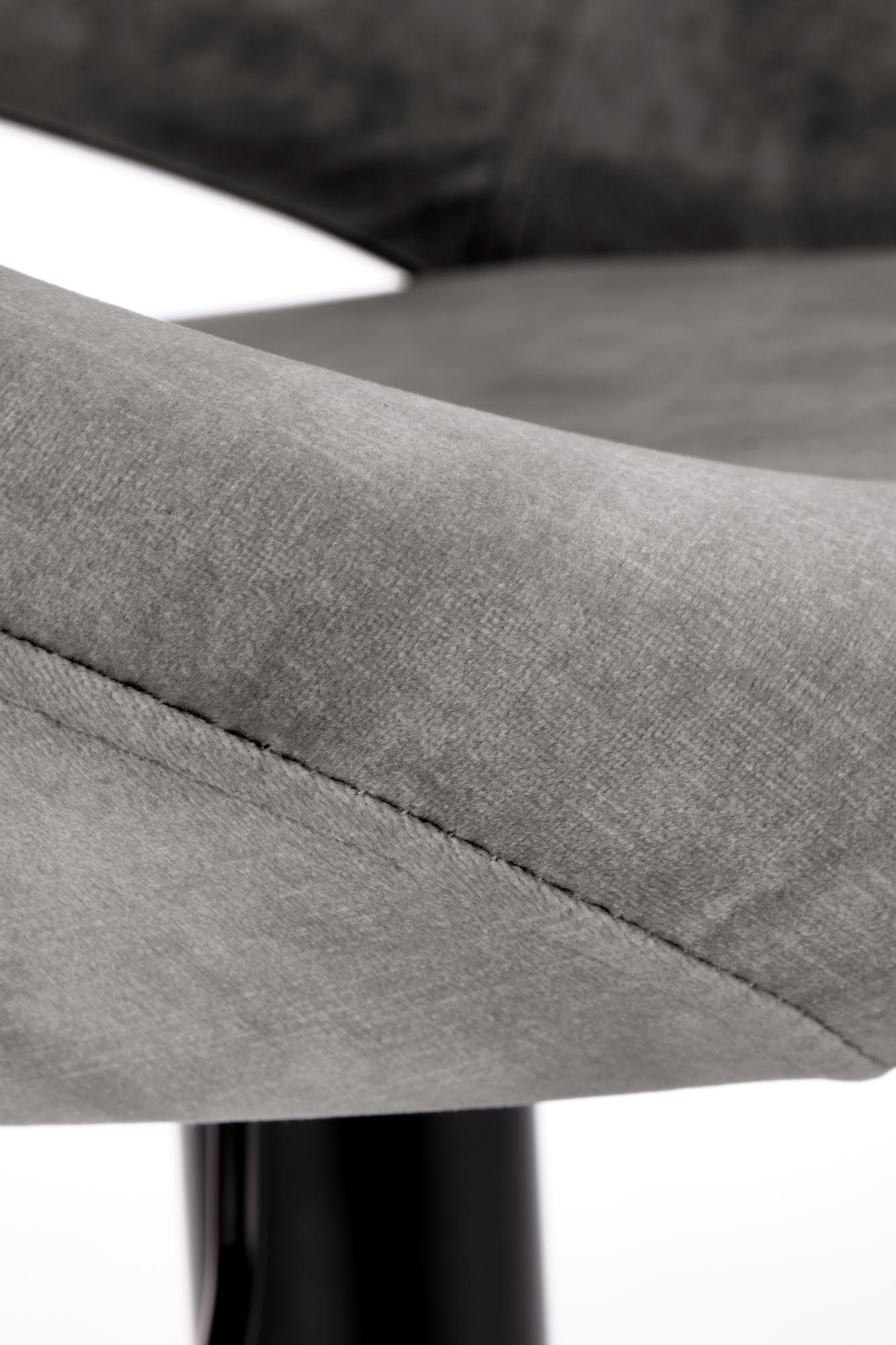 H102 barová stolička šedá