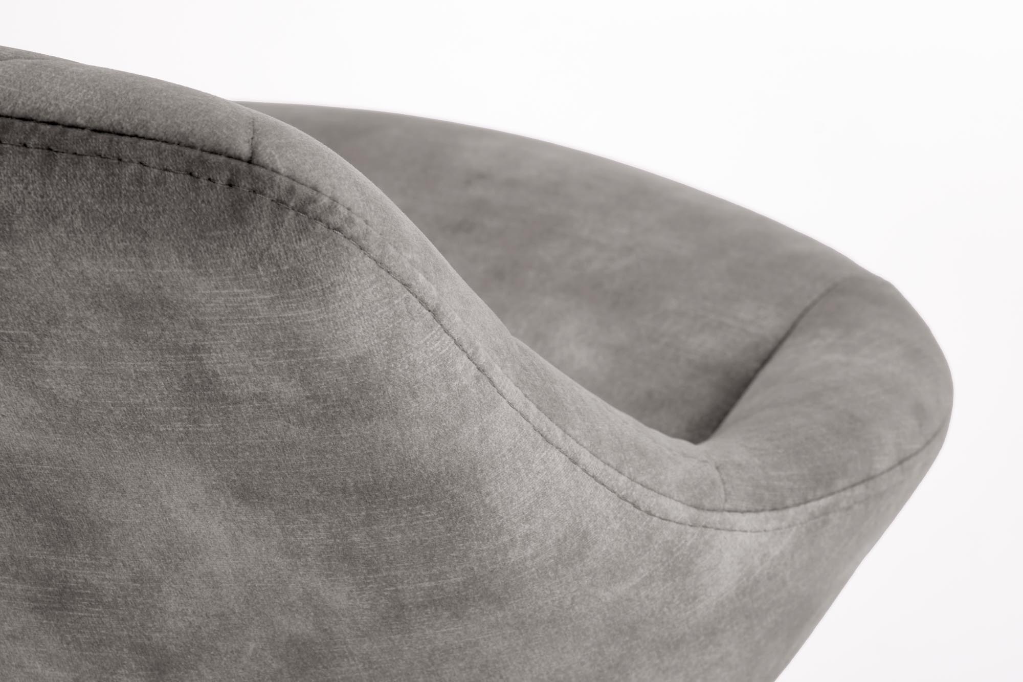 H102 barová stolička šedá