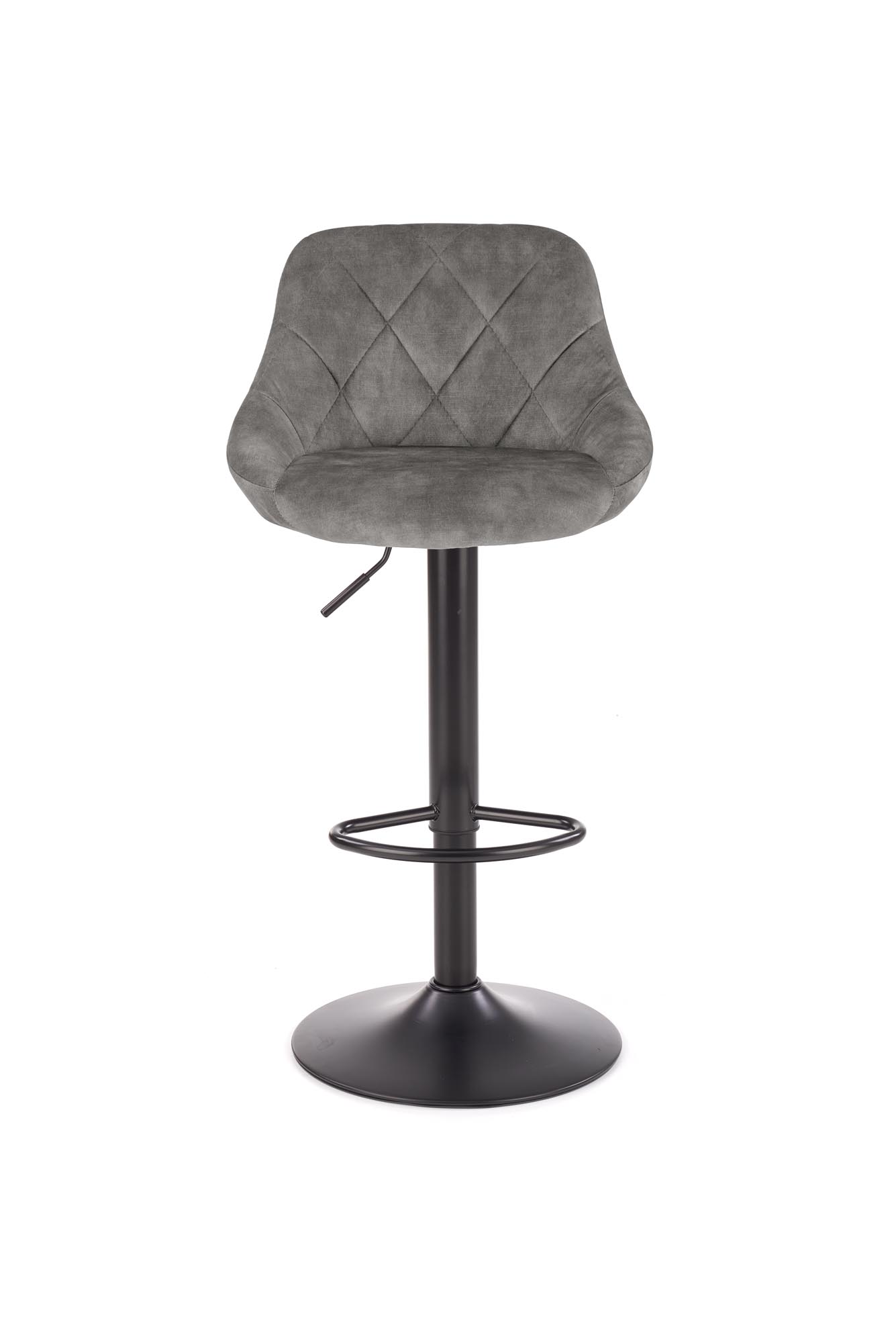 H101 barová stolička šedá 