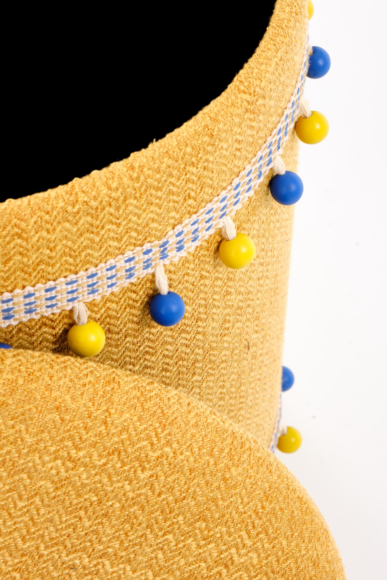 GRADO zostava dvoch taburetiek, žlté