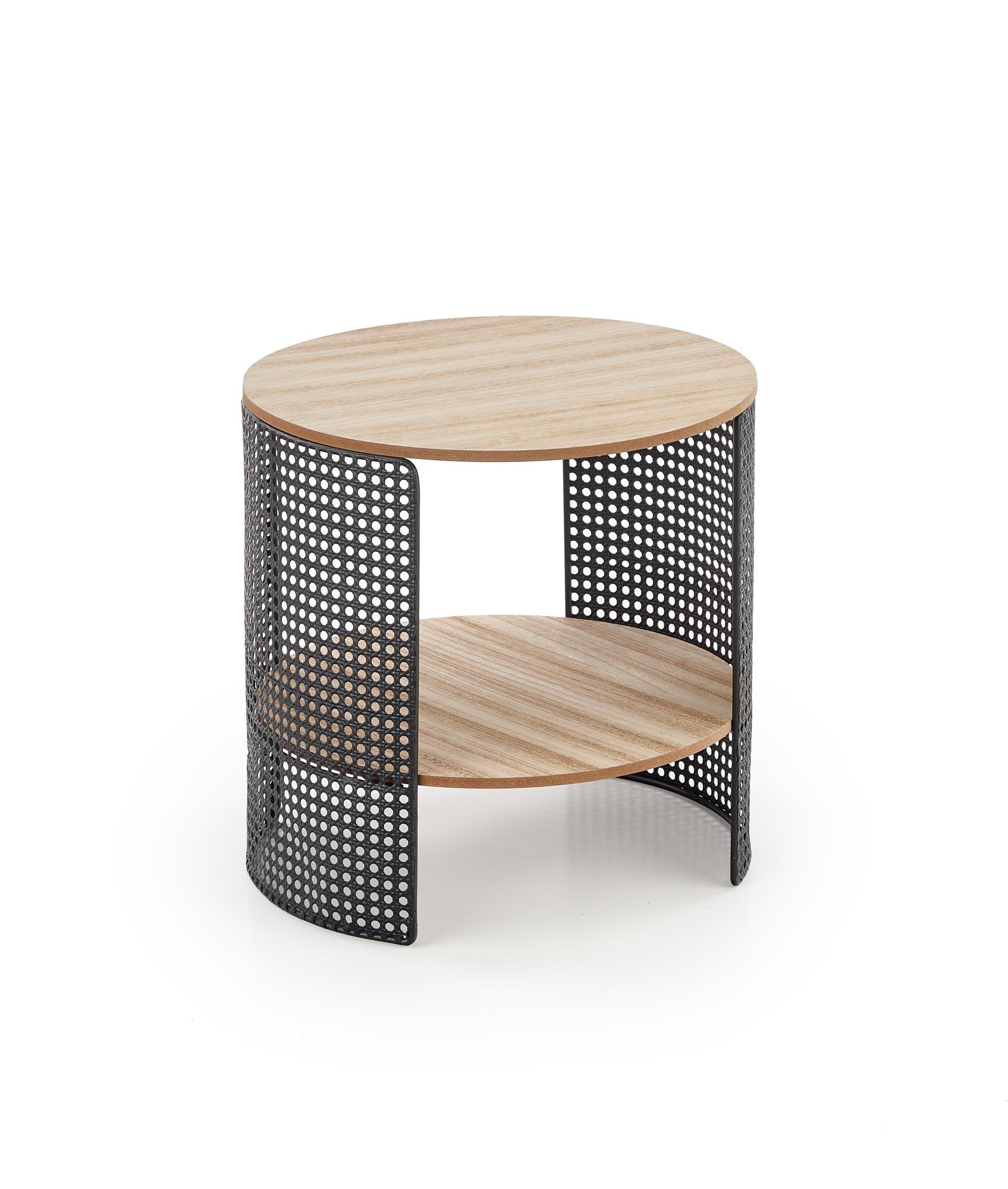 TRAFICA konferenčný stolík prírodný/čierny