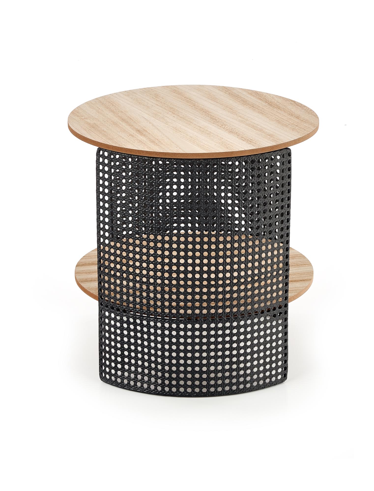 TRAFICA konferenčný stolík prírodný/čierny