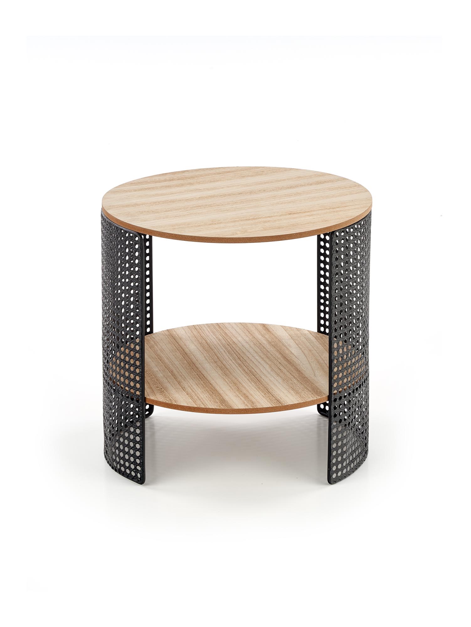 TRAFICA konferenčný stolík prírodný/čierny