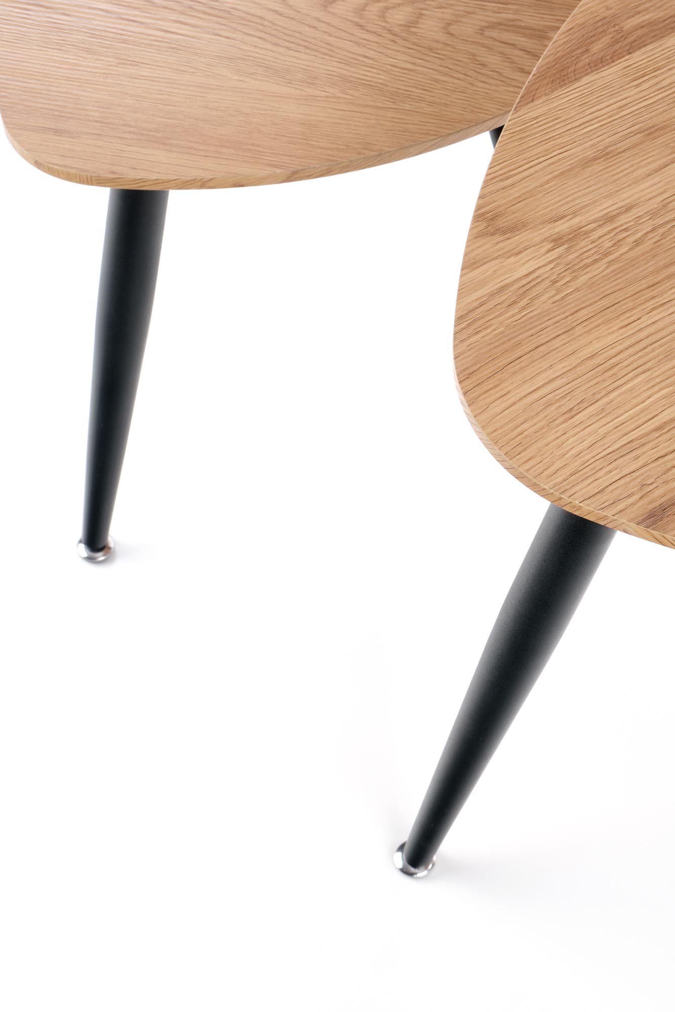 NICEA 2 zostava dvoch konferenčných stolíkov dub zlatý/čierny