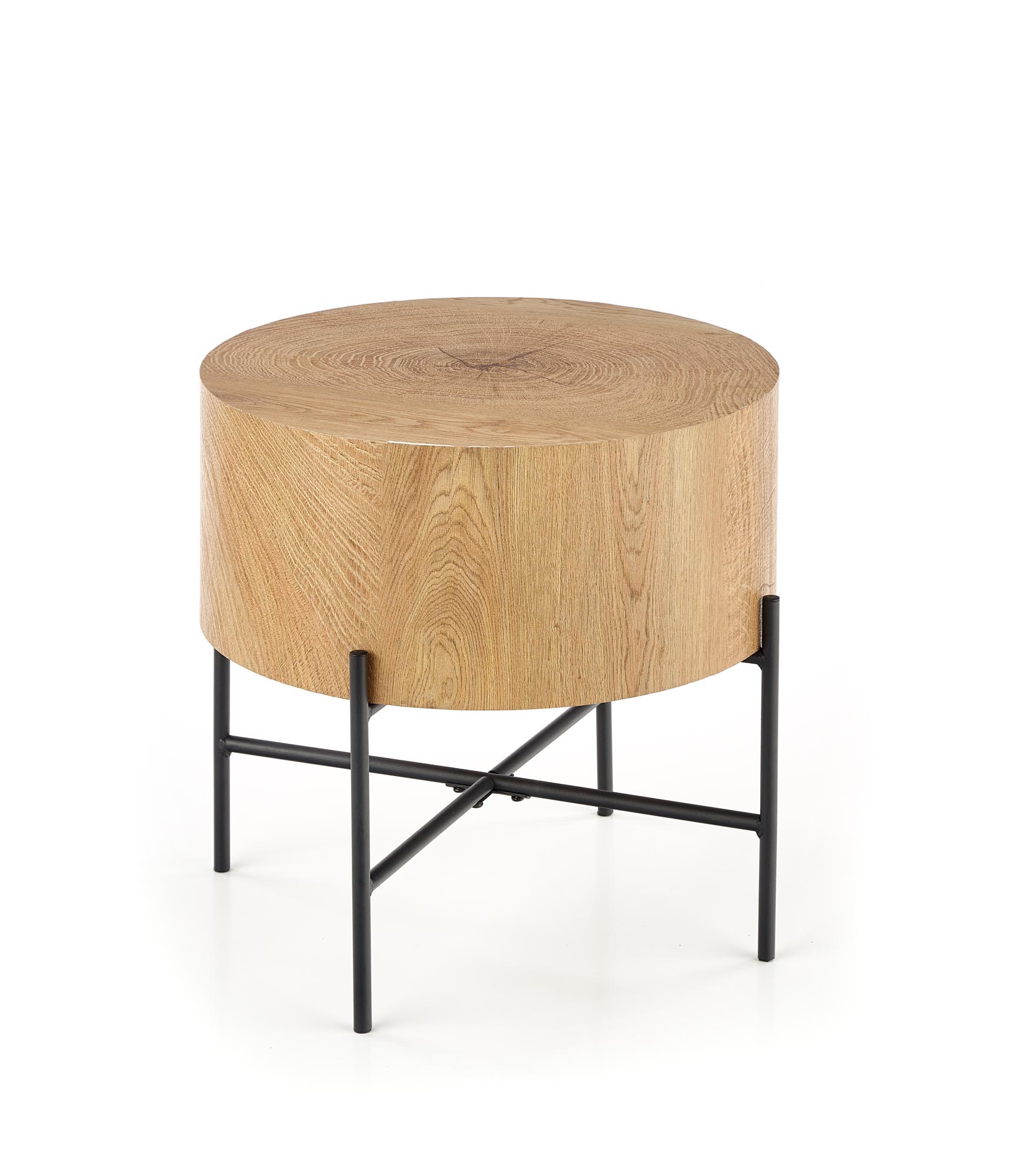 BROOKLYN-S konferenčný stolík dub prírodný/čierny