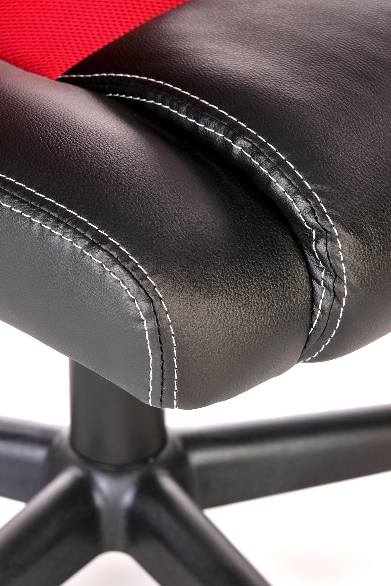 BERKEL kancelárska stolička čierno-červená