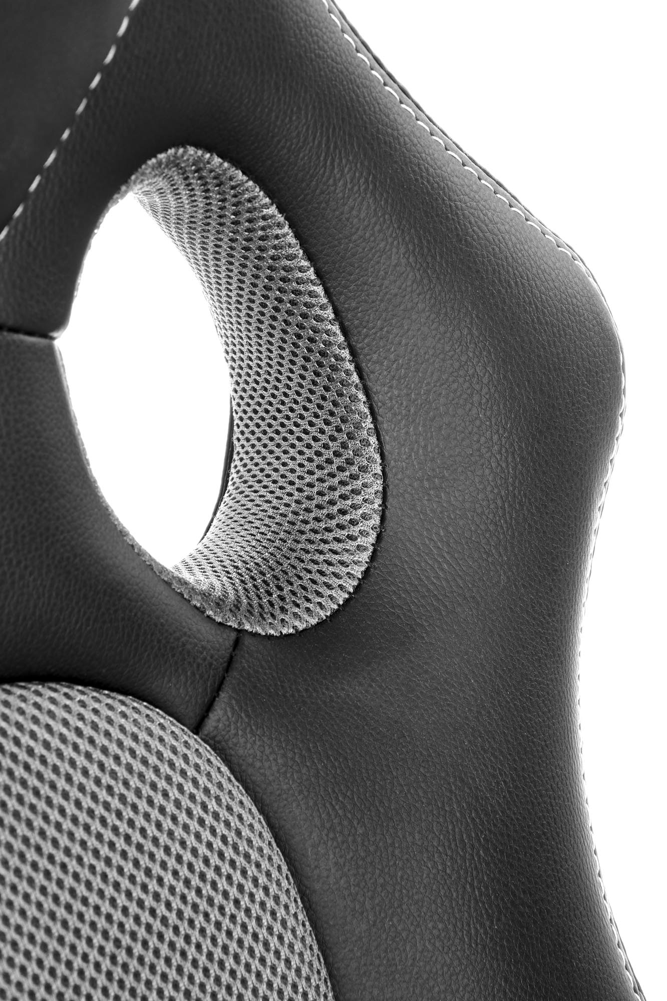 BERKEL kancelárska stolička čierno-šedá