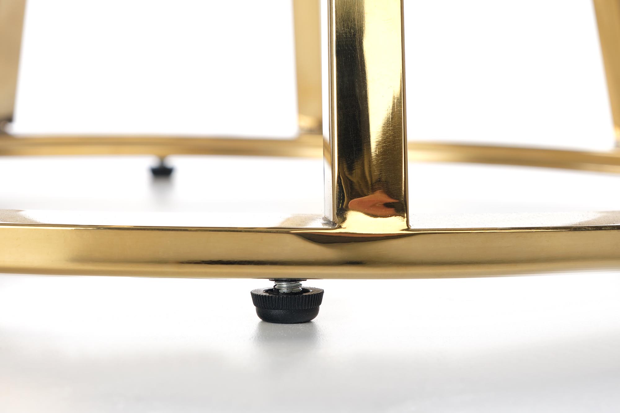 AFINA S konferenčný stolík, zrkadlo / zlatý