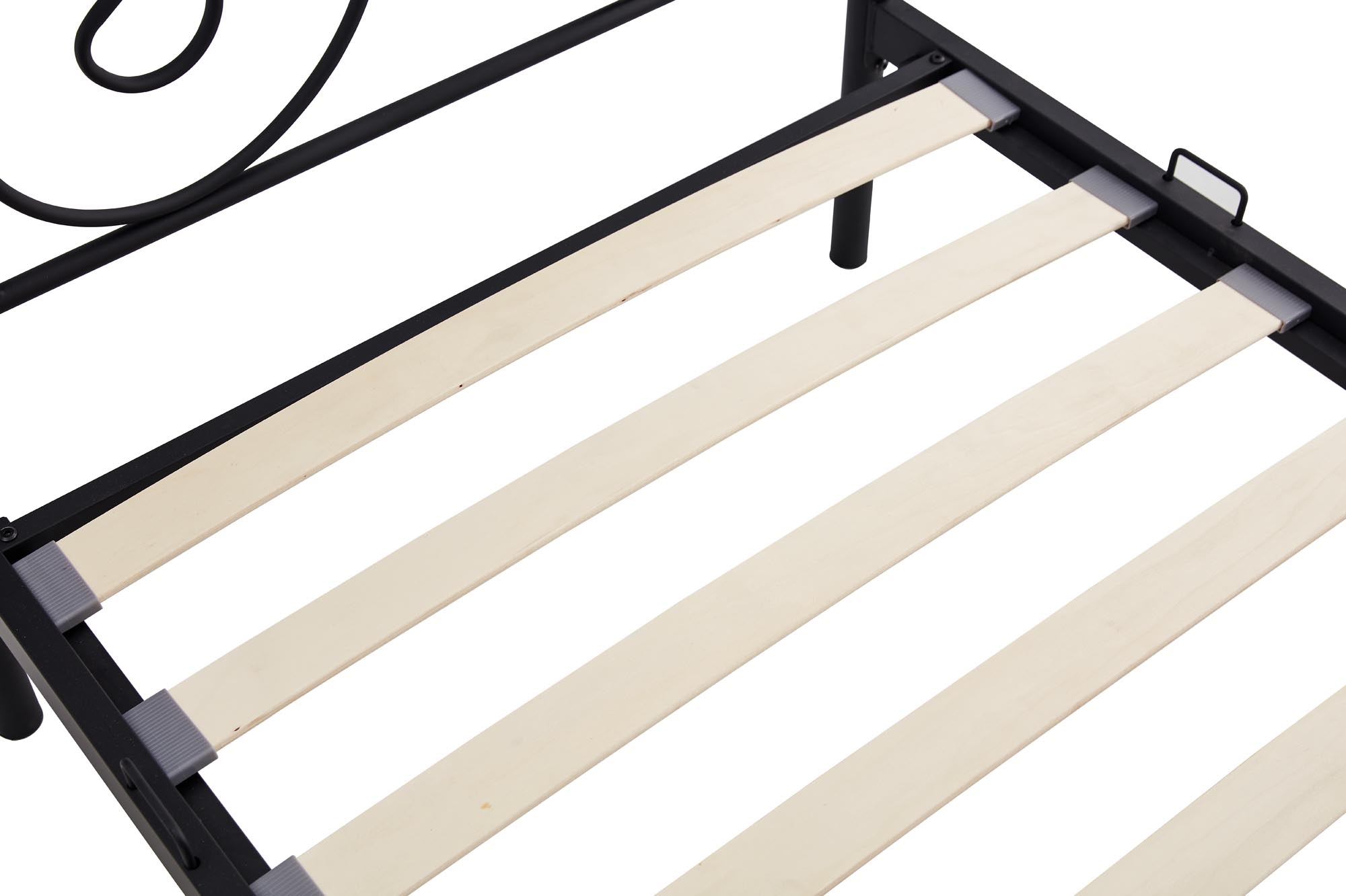 PANAMA 90 cm kovová posteľ čierna