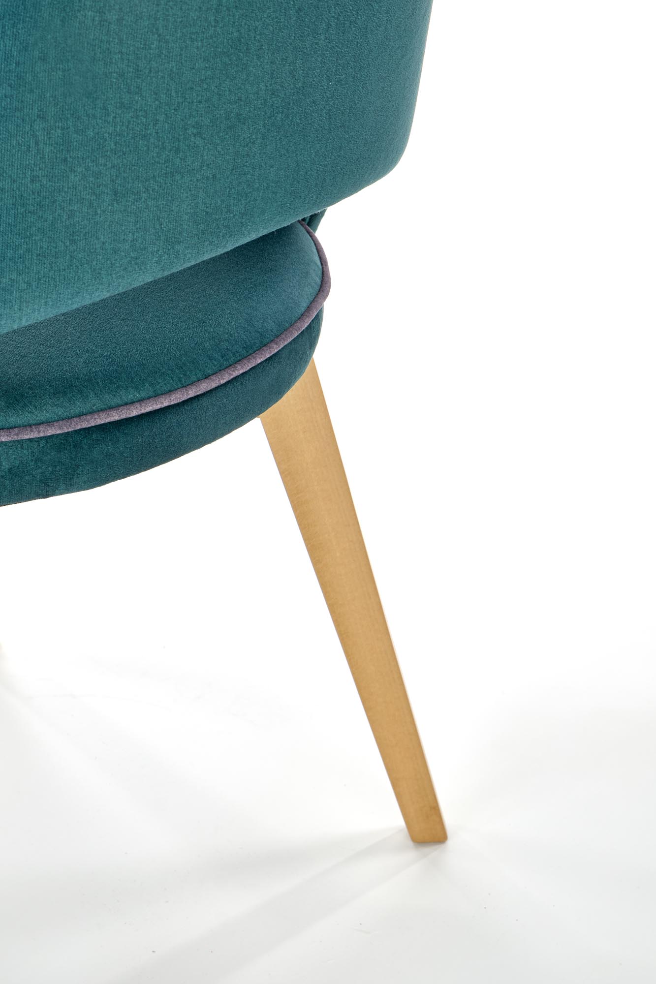 MARINO jedálenská stolička dub medový / čal. MONOLITH 37 (tmavo zelená)