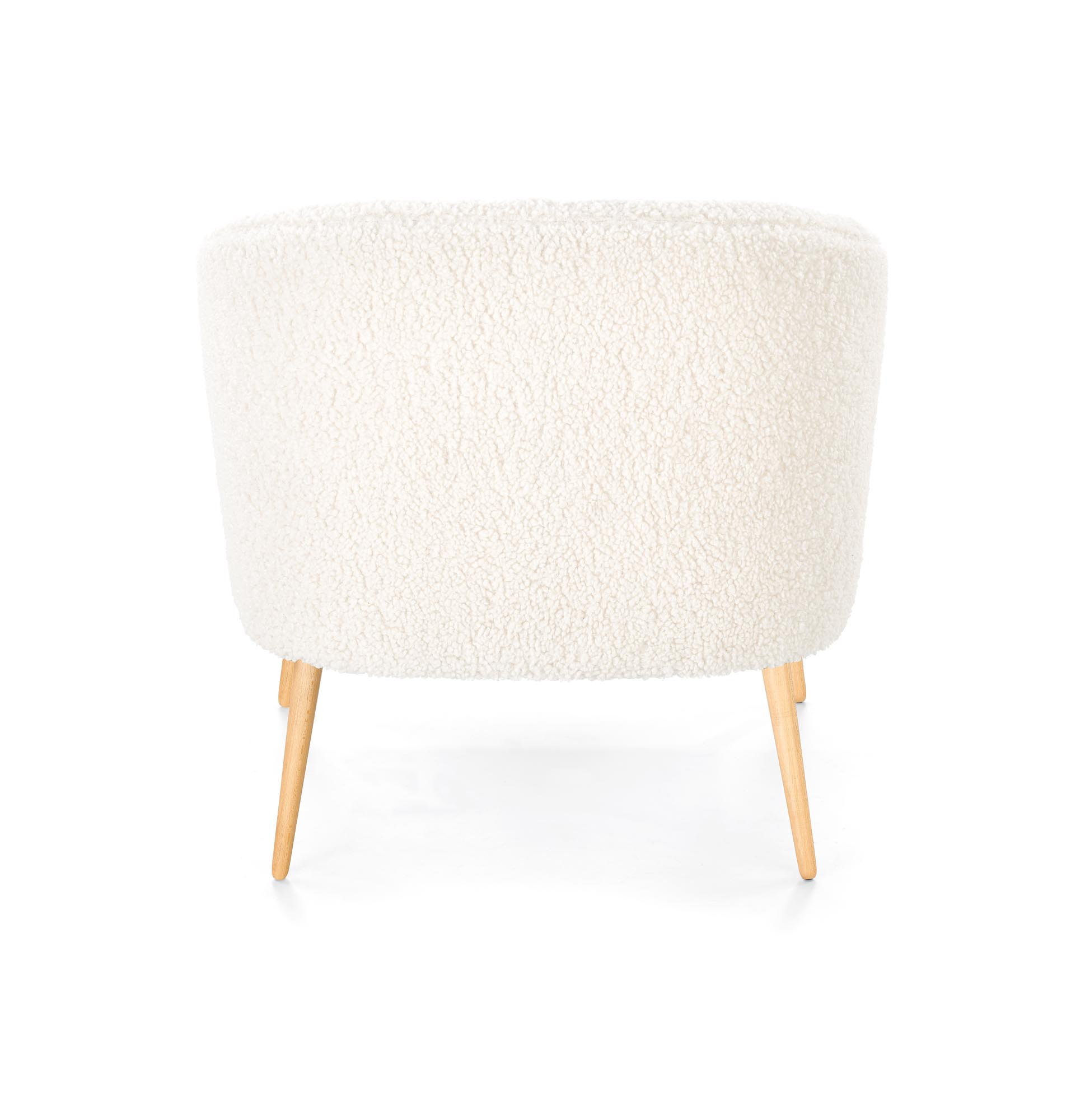 GRIFON 2 relaxačné kreslo krémové / prírodné