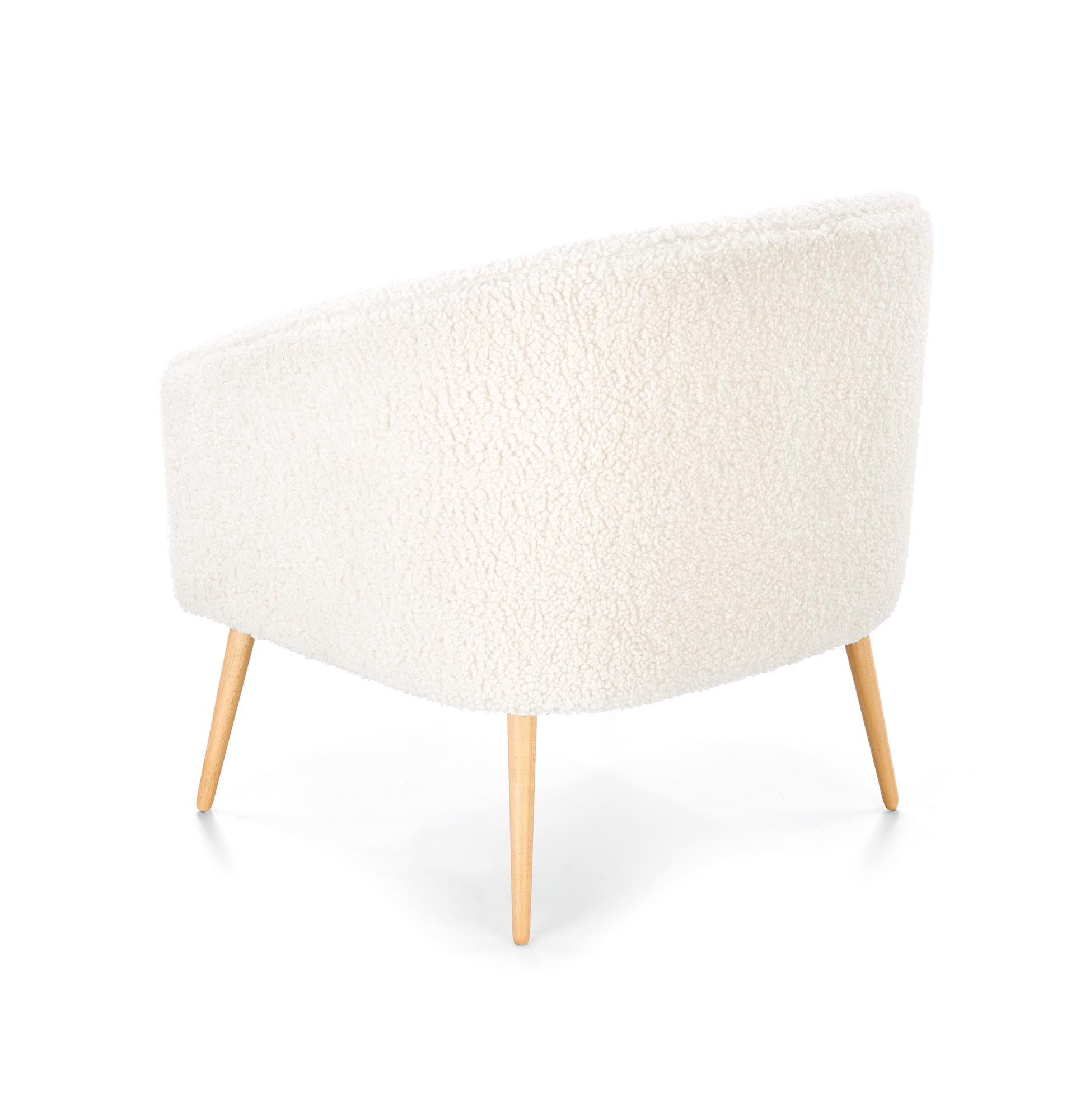 GRIFON 2 relaxačné kreslo krémové / prírodné