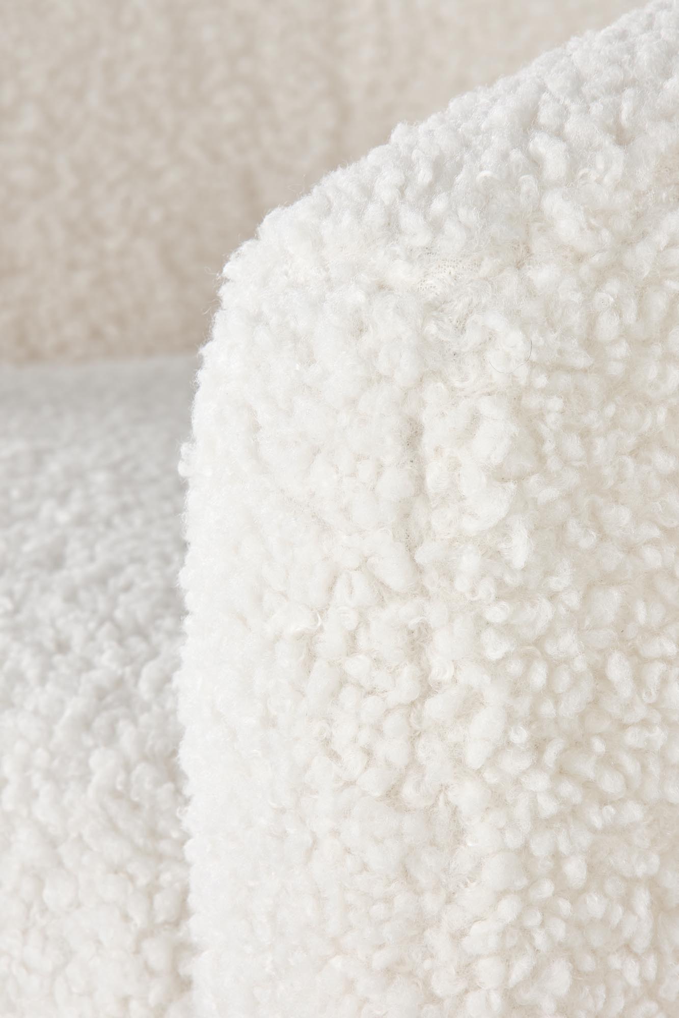 GRIFON 2 relaxačné kreslo krémové / prírodné