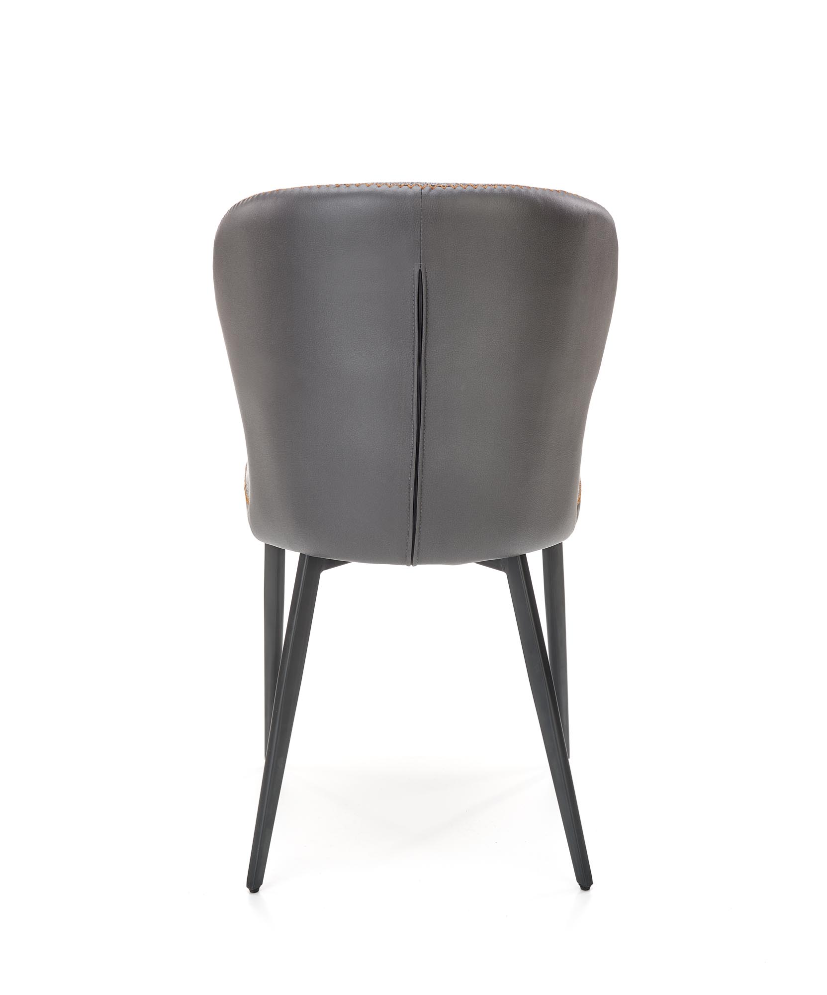 K466 jedálenská stolička tmavo šedá
