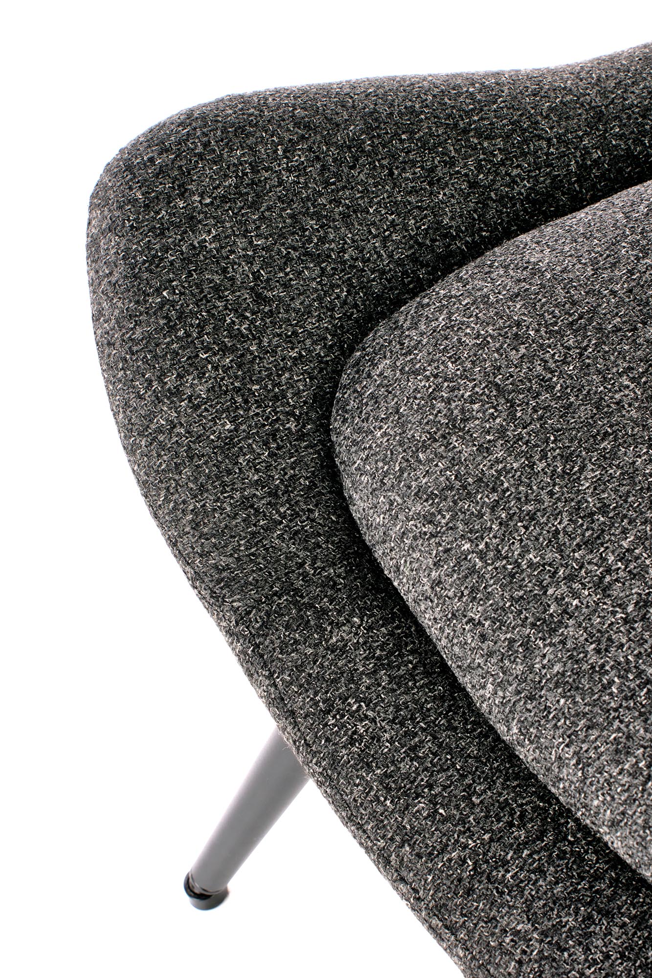 ATLANTIS relaxačné kreslo antracit / čierne