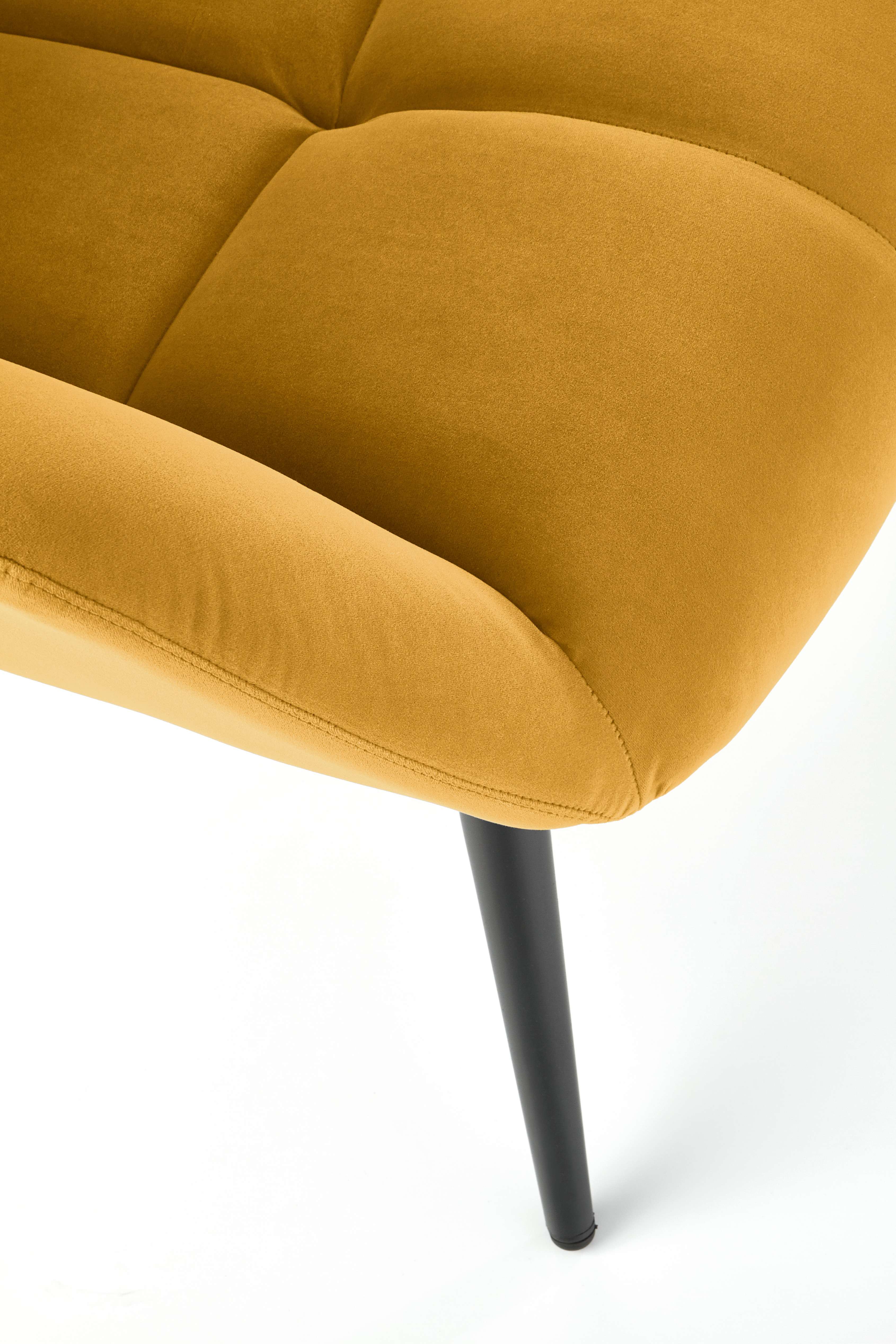 TYRION relaxačné kreslo horčicové