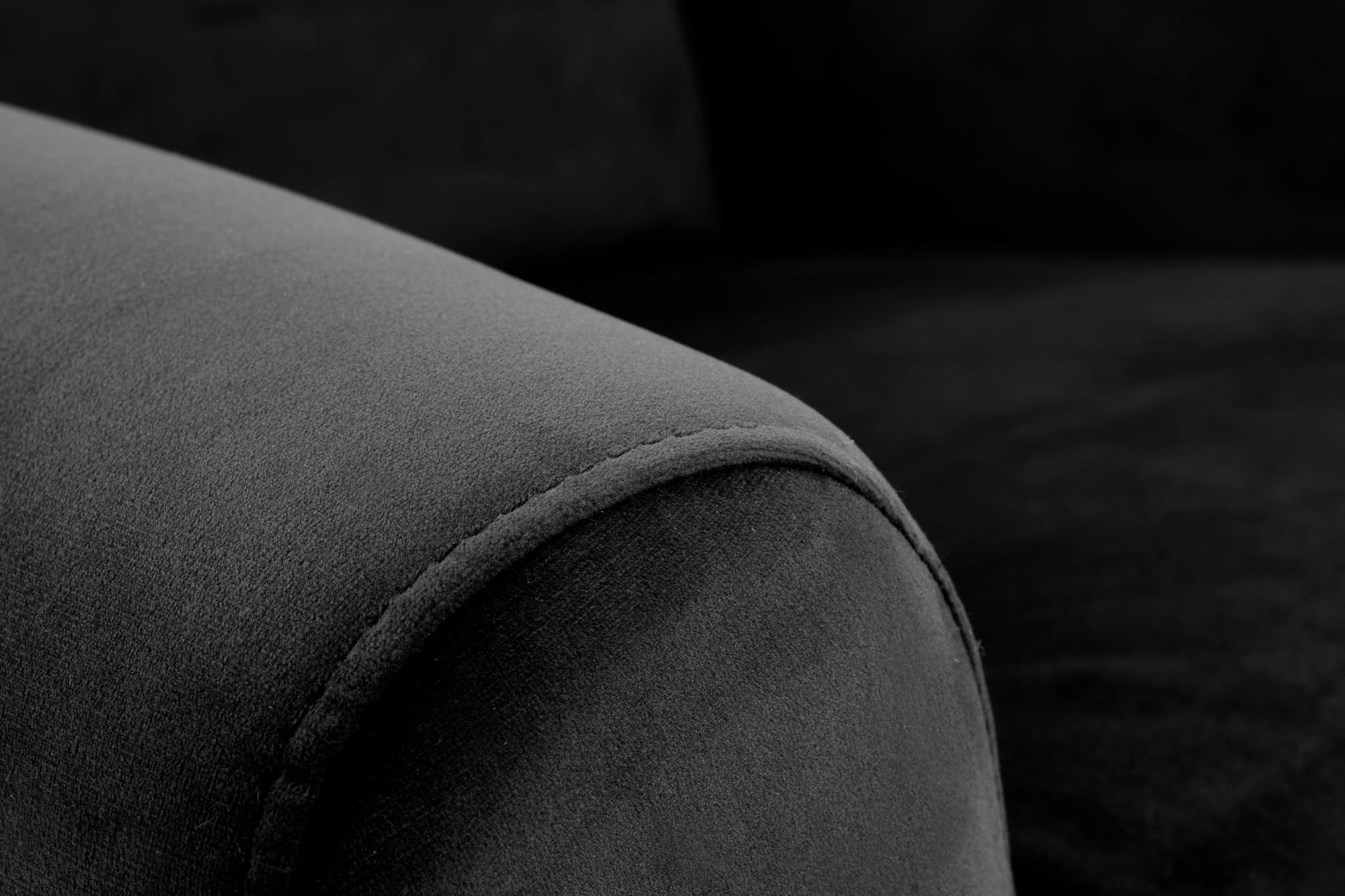 AGUSTIN 2 relaxačné kreslo čierne