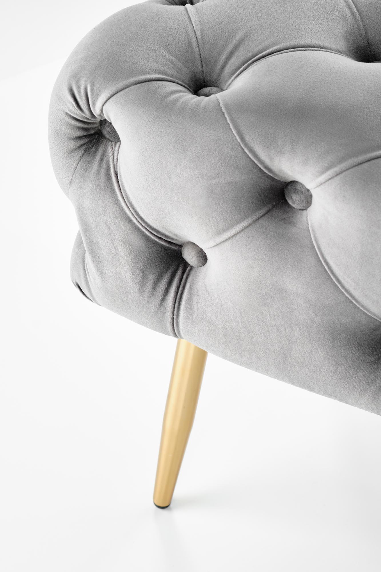 ATHENA lavica šedá / zlatá