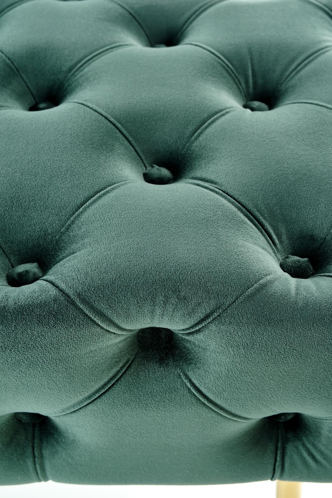 ATHENA lavica tmavo zelená / zlatá