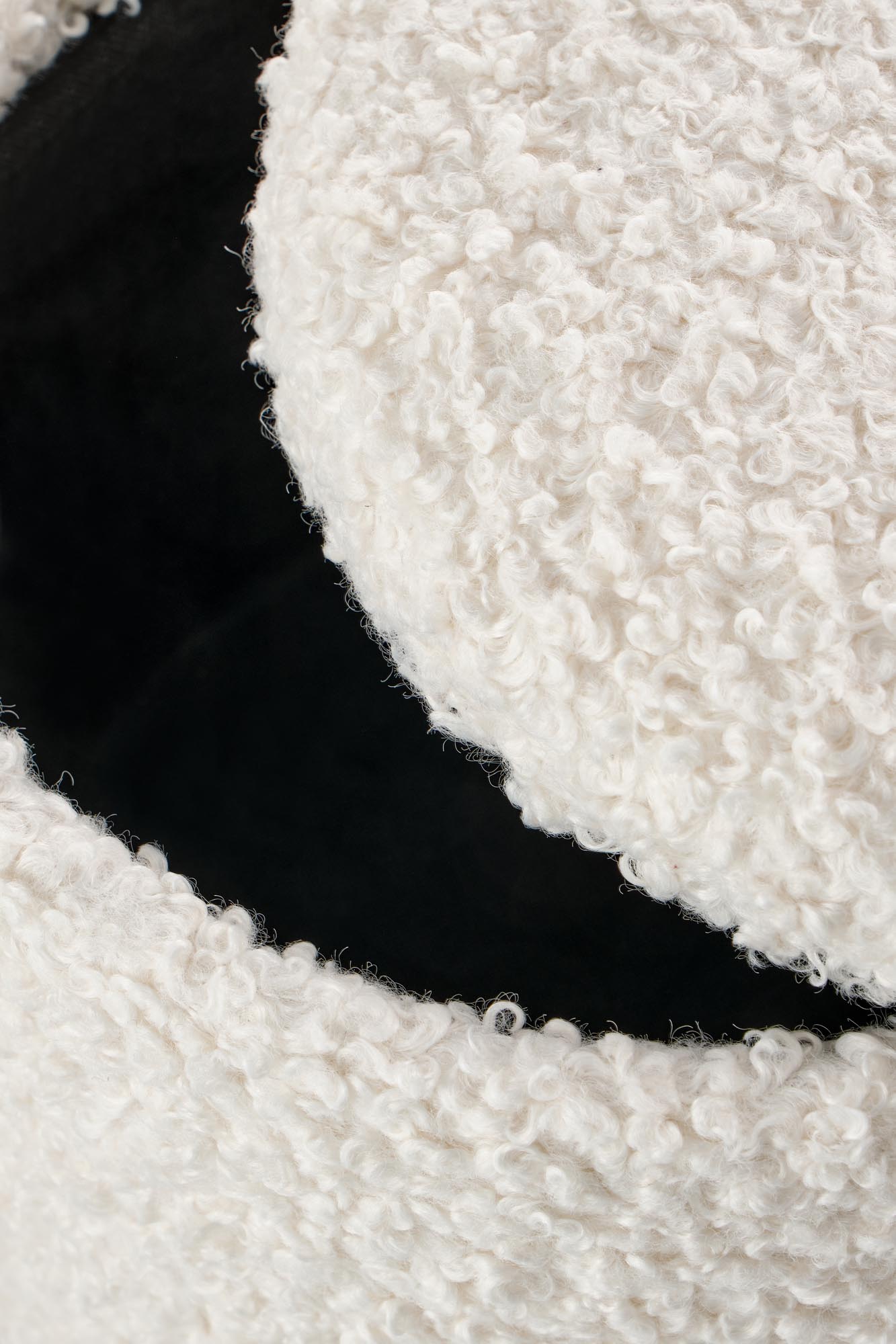 CANCUN zostava dvoch taburetiek, krémová/prírodná