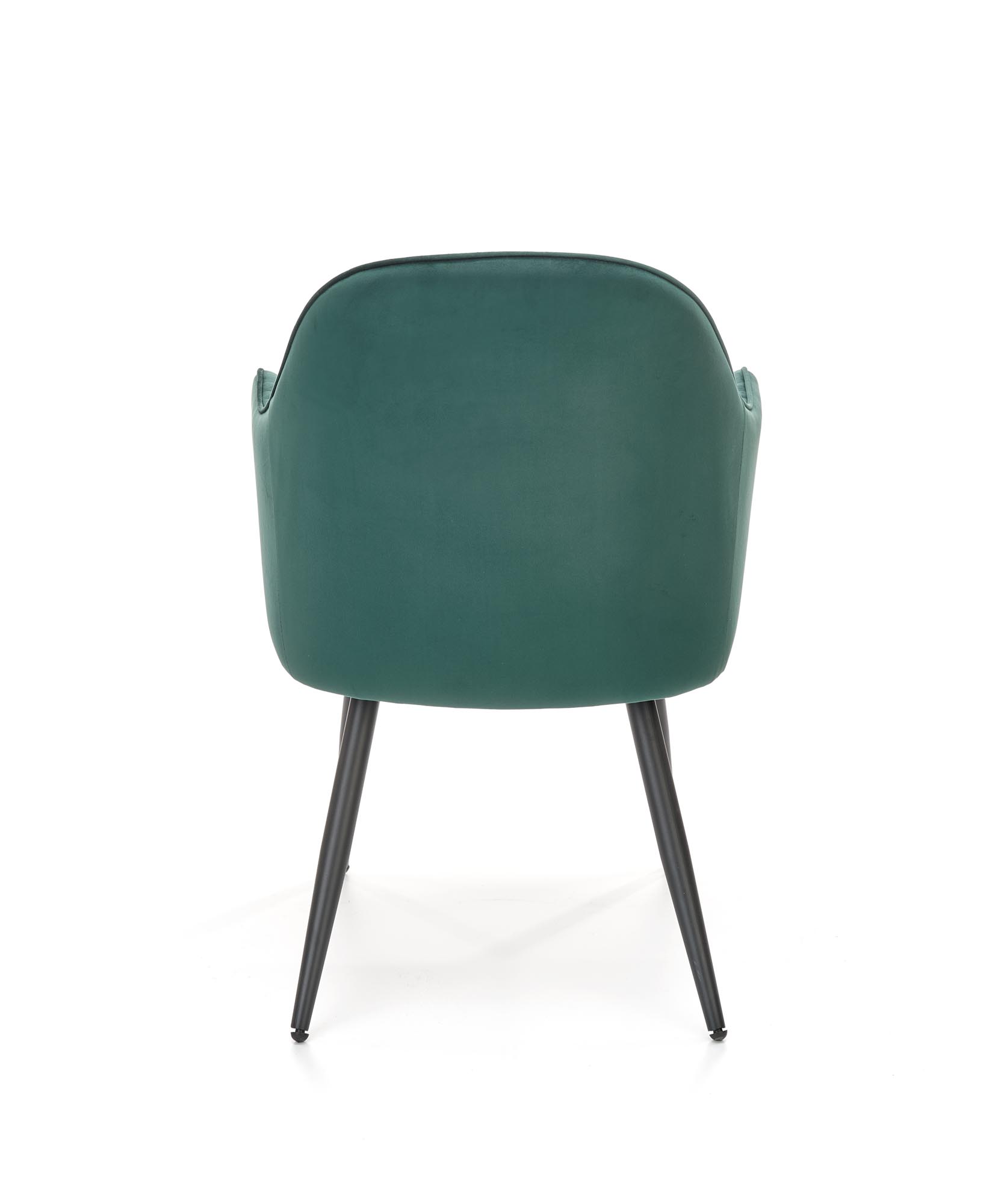 K464 jedálenská stolička tmavo zelená