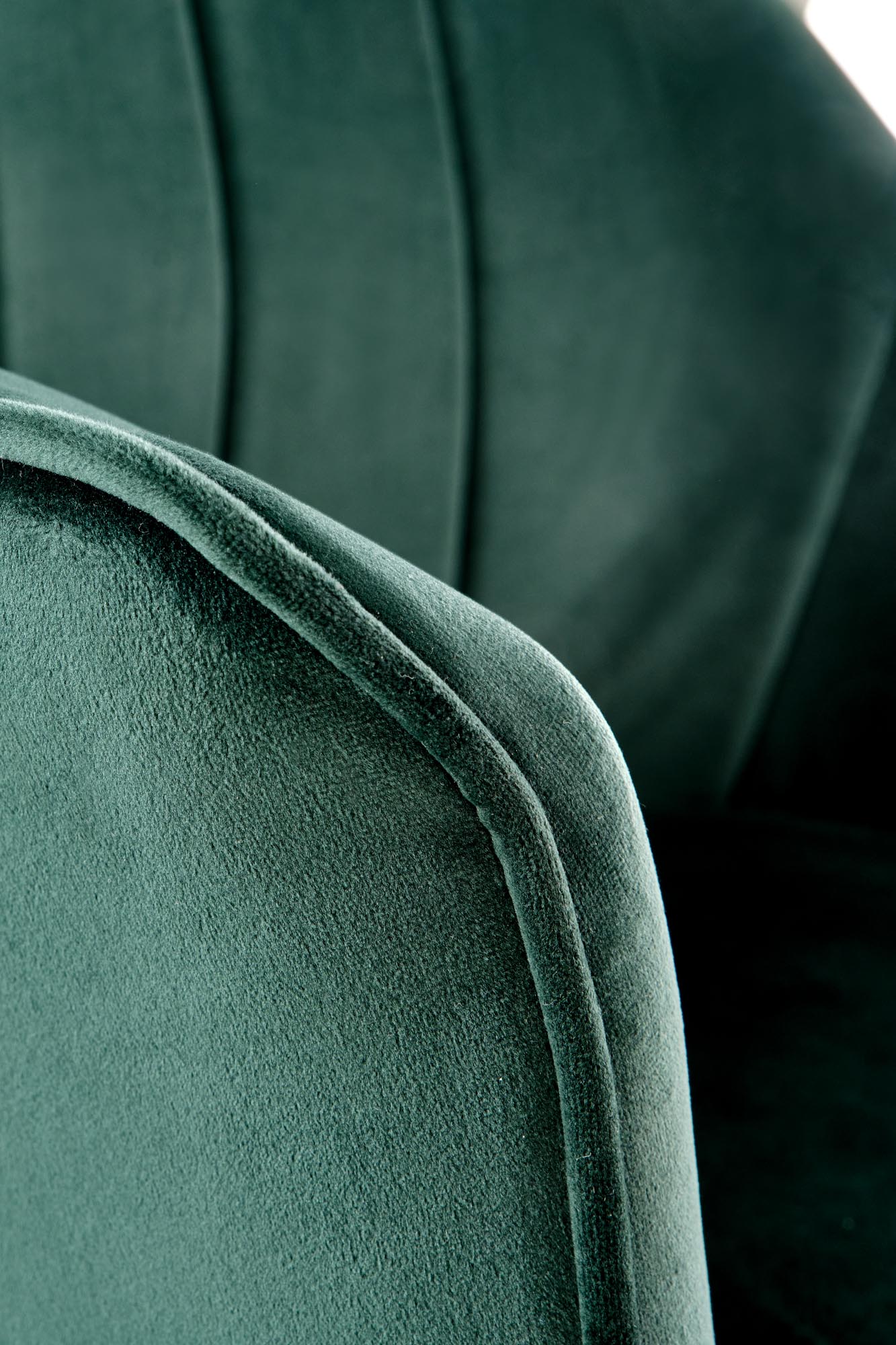 K468 jedálenská stolička tmavo zelená