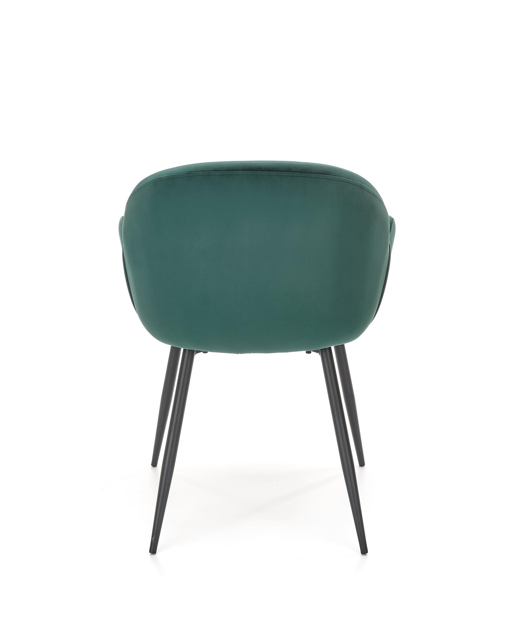 K480 jedálenská stolička tmavo zelená