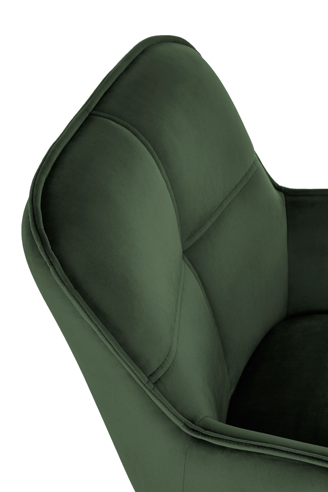 K463 jedálenská stolička tmavo zelená
