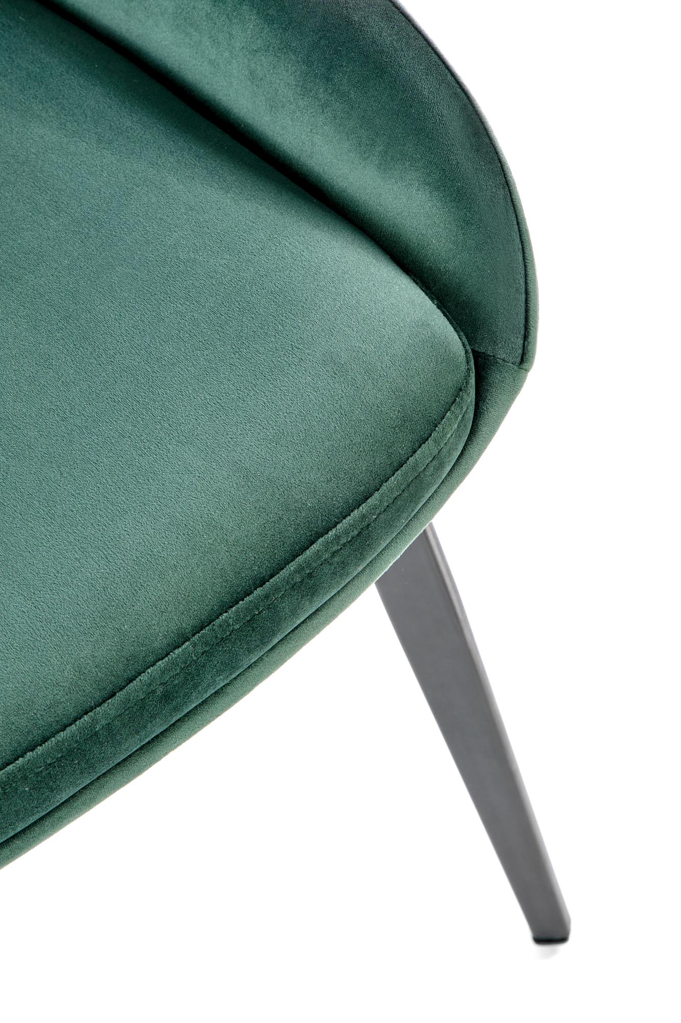 K479 jedálenská stolička tmavo zelená