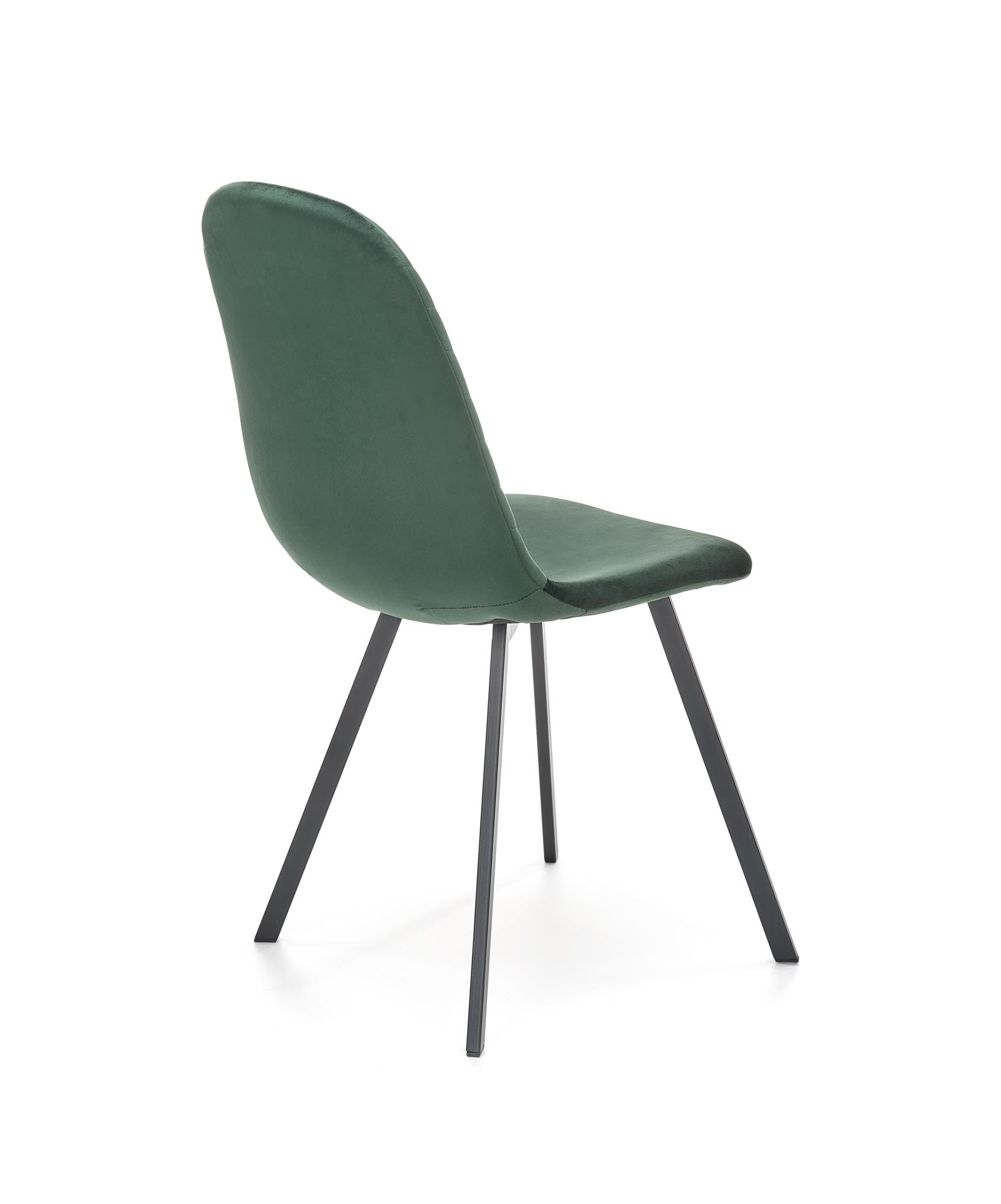 K462 jedálenská stolička tmavo zelená