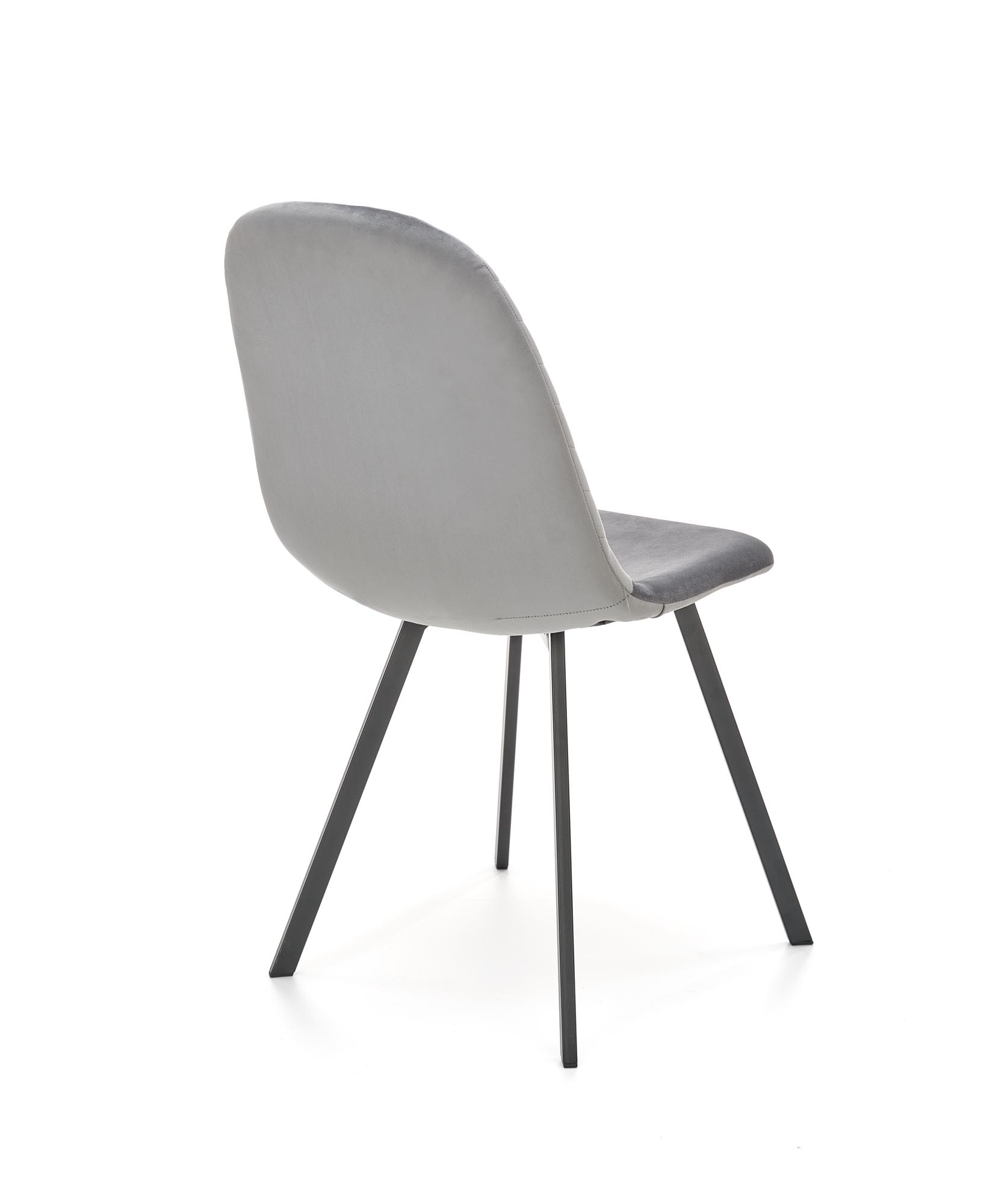 K462 jedálenská stolička šedá