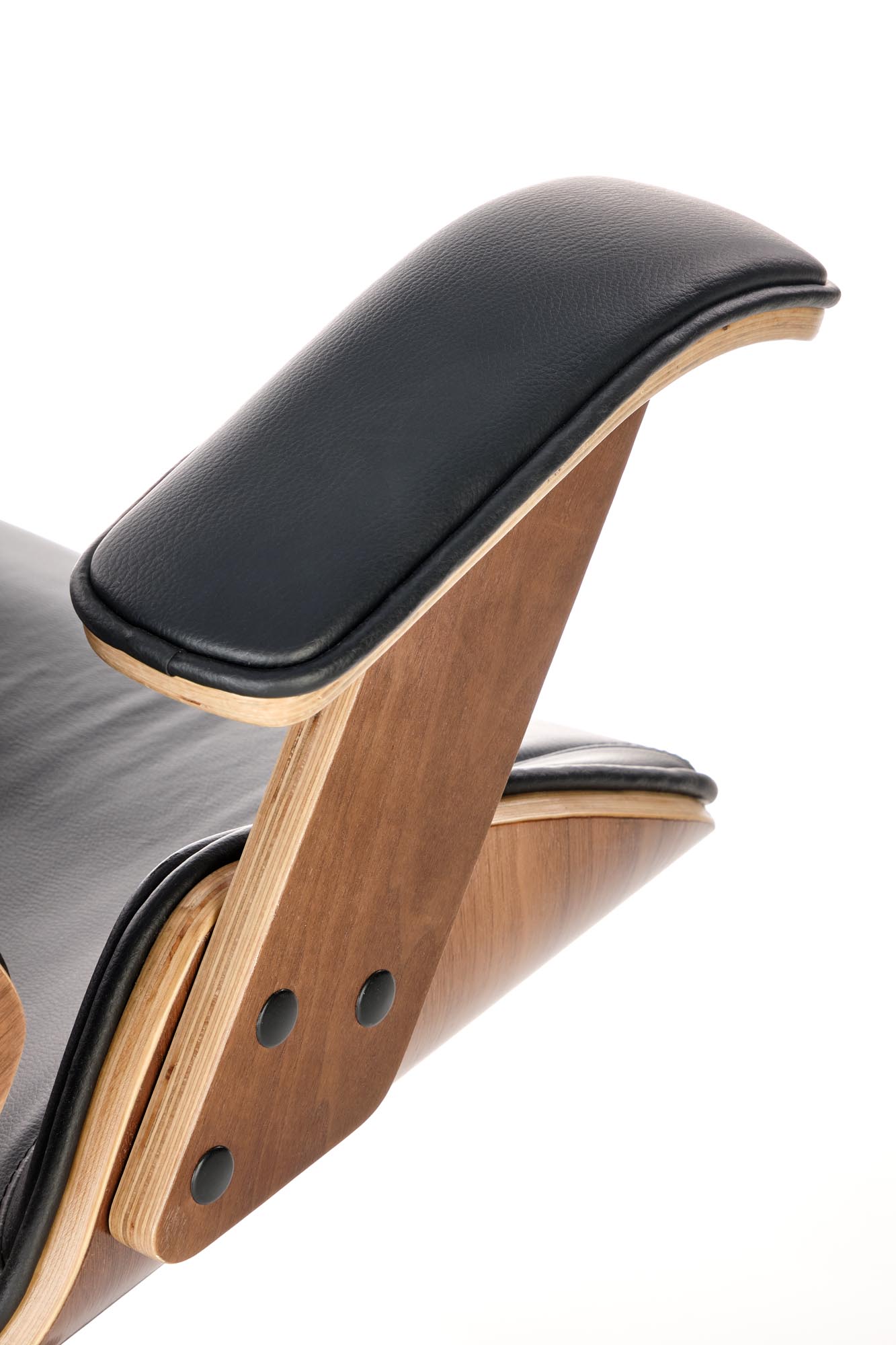 IGNAZIO kancelárske kreslo, orech-čierne