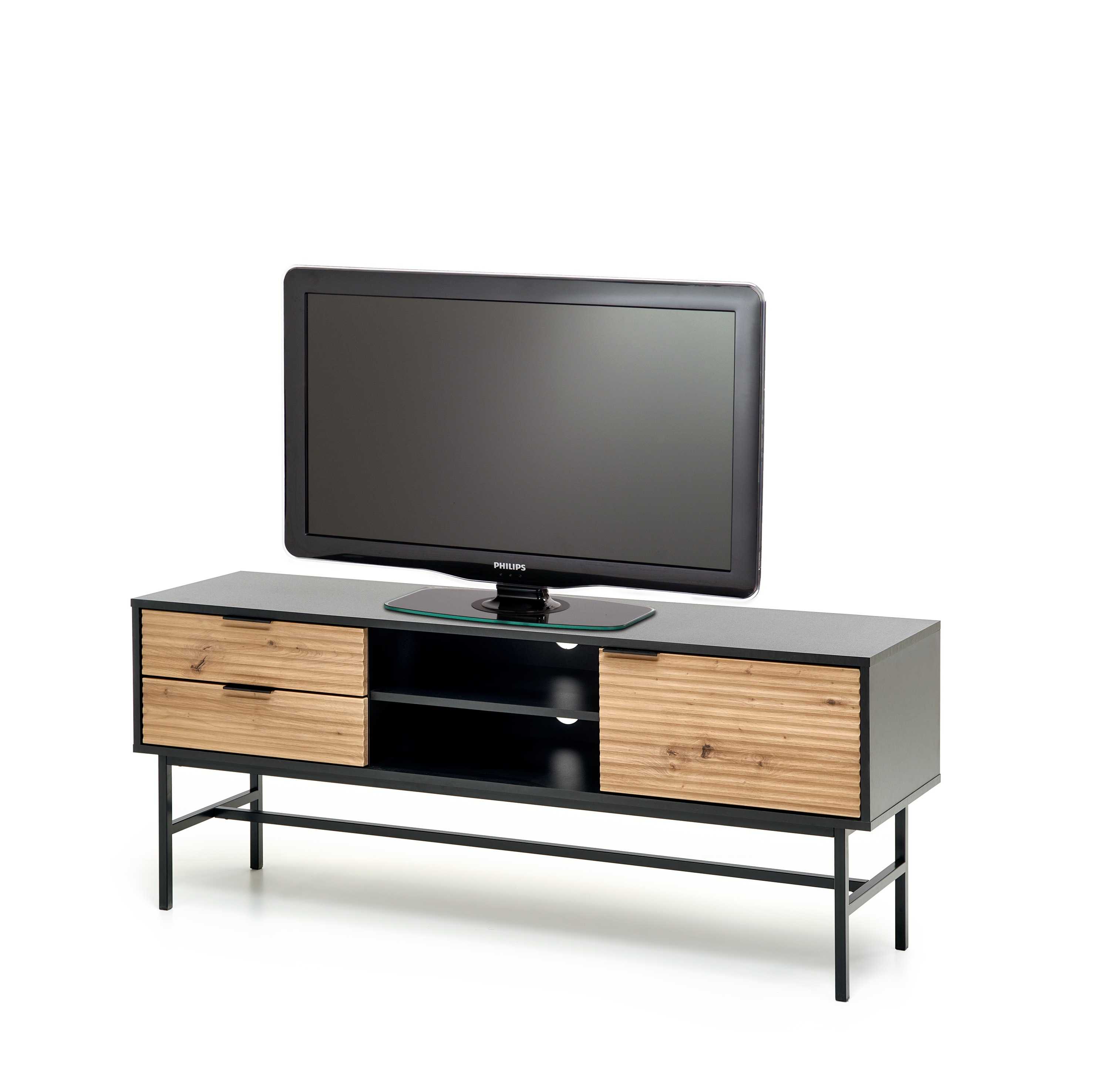 MURANO RTV-1 stolík RTV dub artisan/čierny