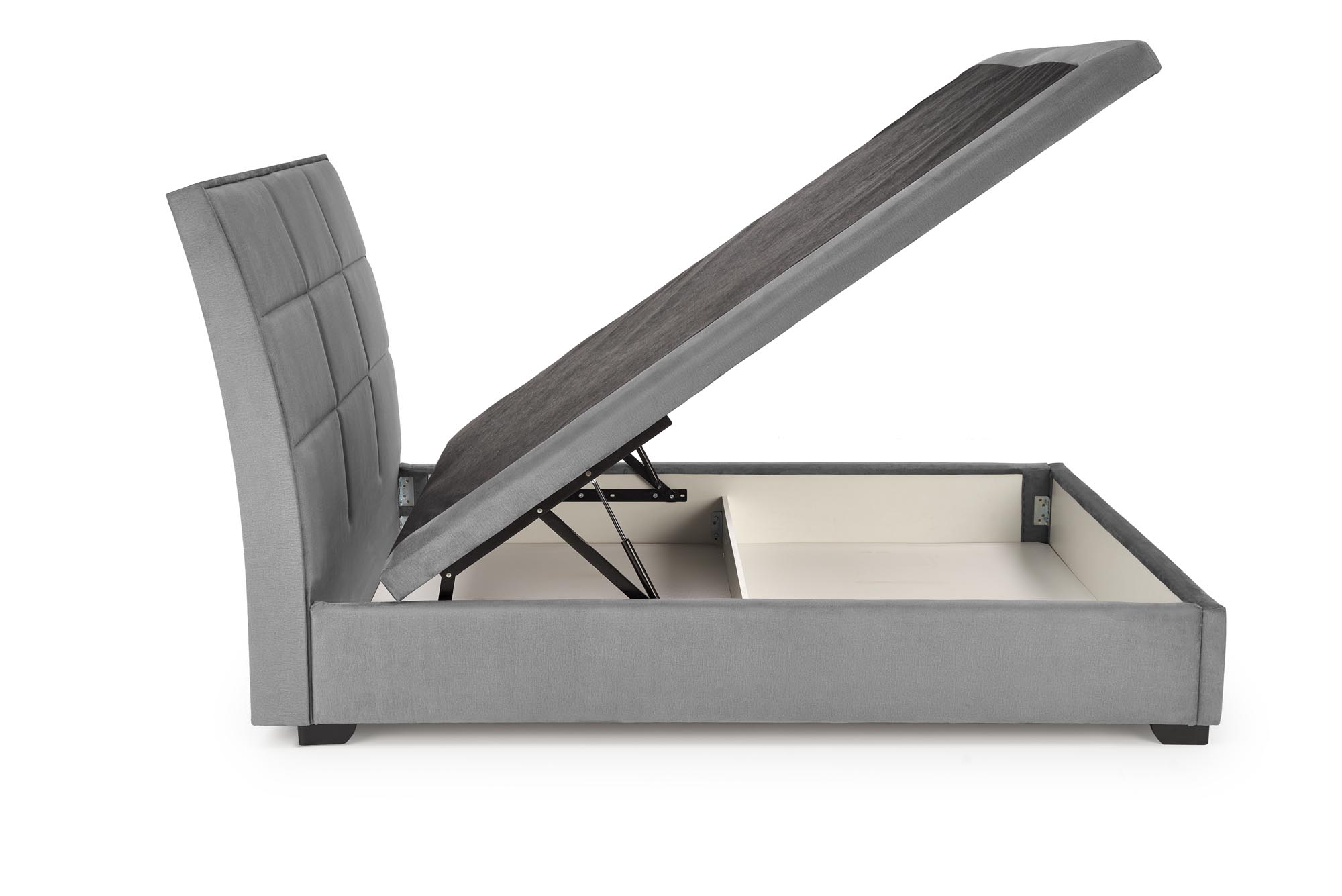 CONTINENTAL 2 posteľ 160 - šeda čal. Monolith 85